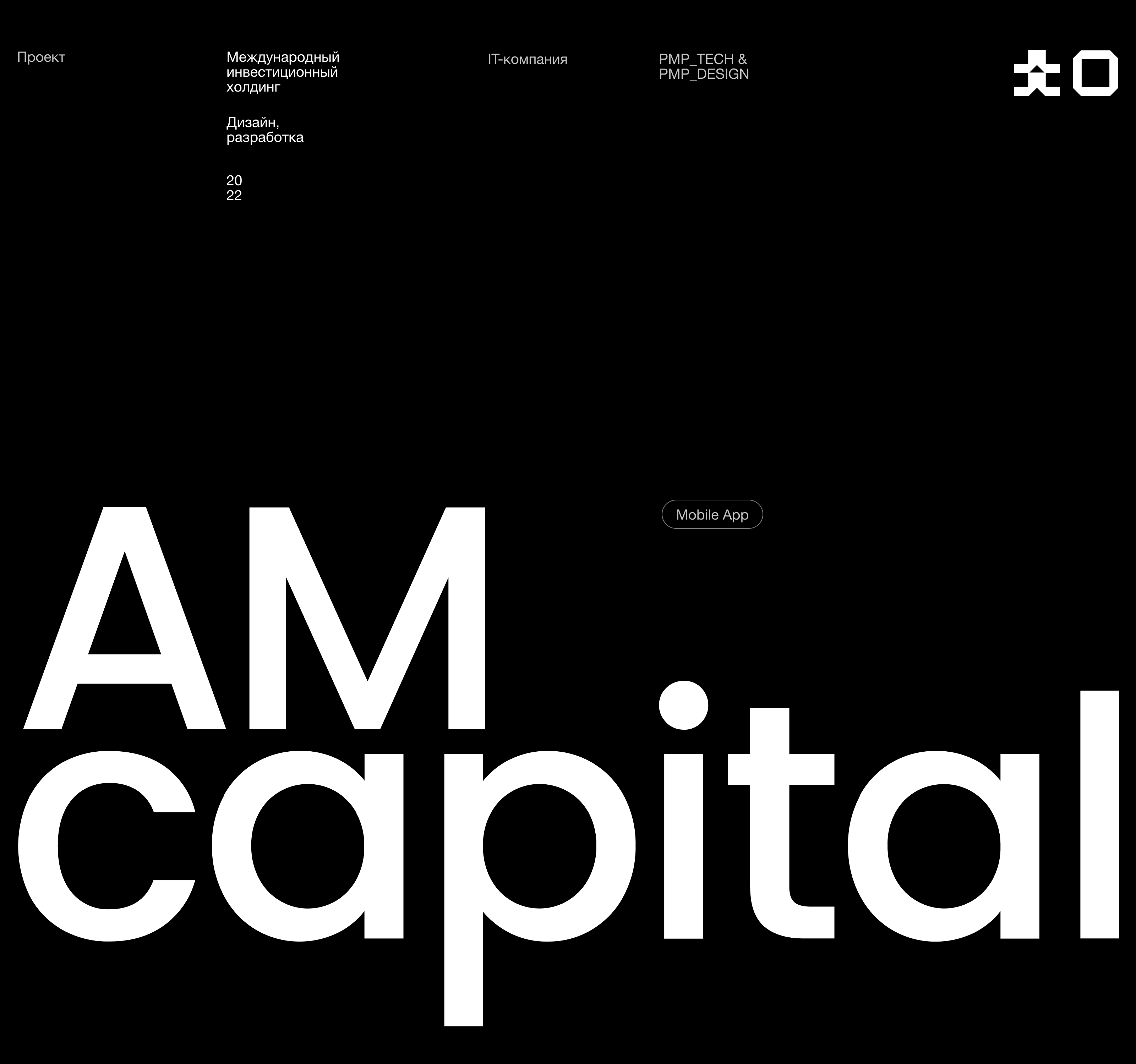 AM Capital — инвестиционный холдинг — Изображение №1 — Интерфейсы на Dprofile