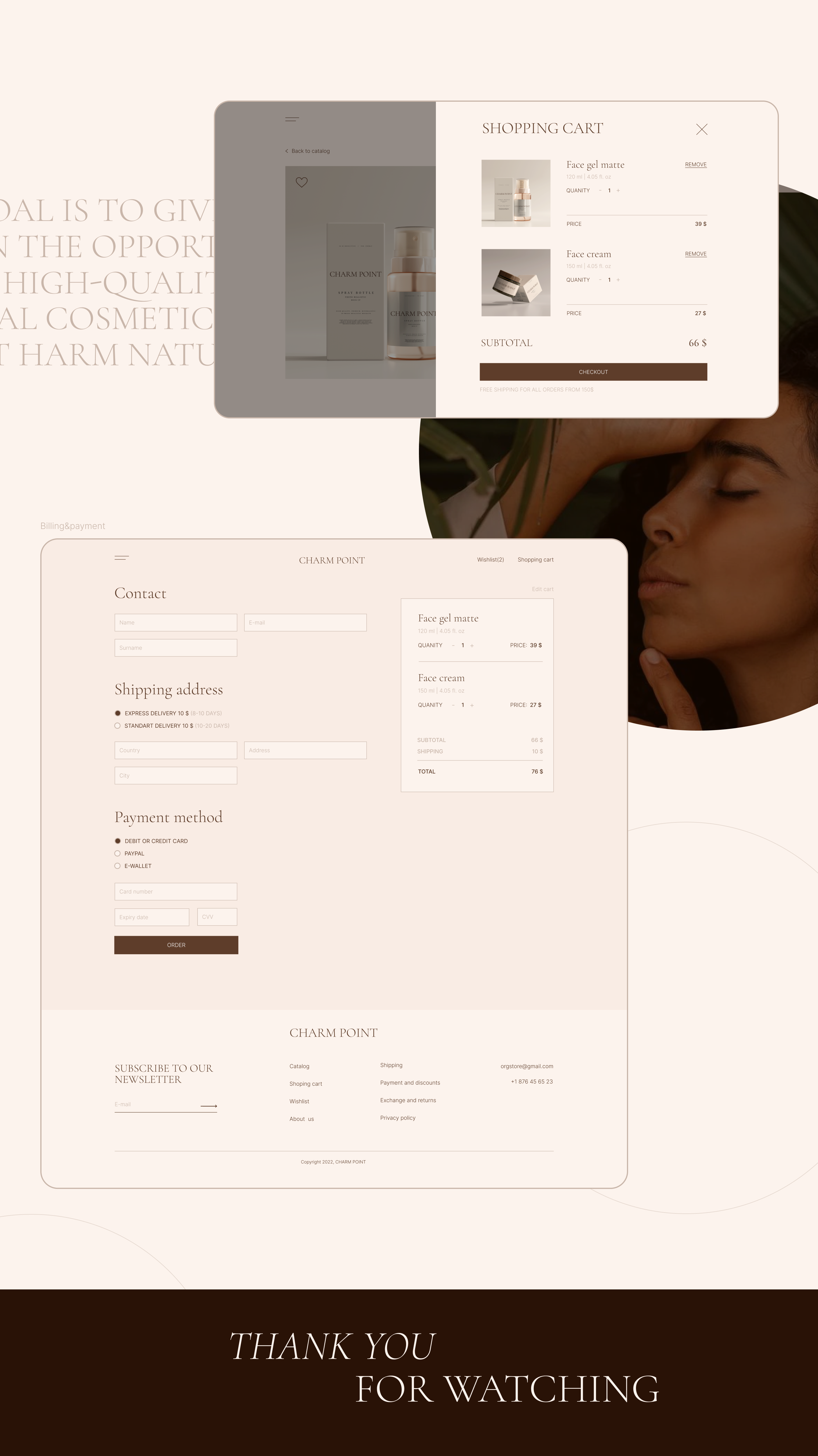 Charm point | Online store — Изображение №9 — Интерфейсы на Dprofile
