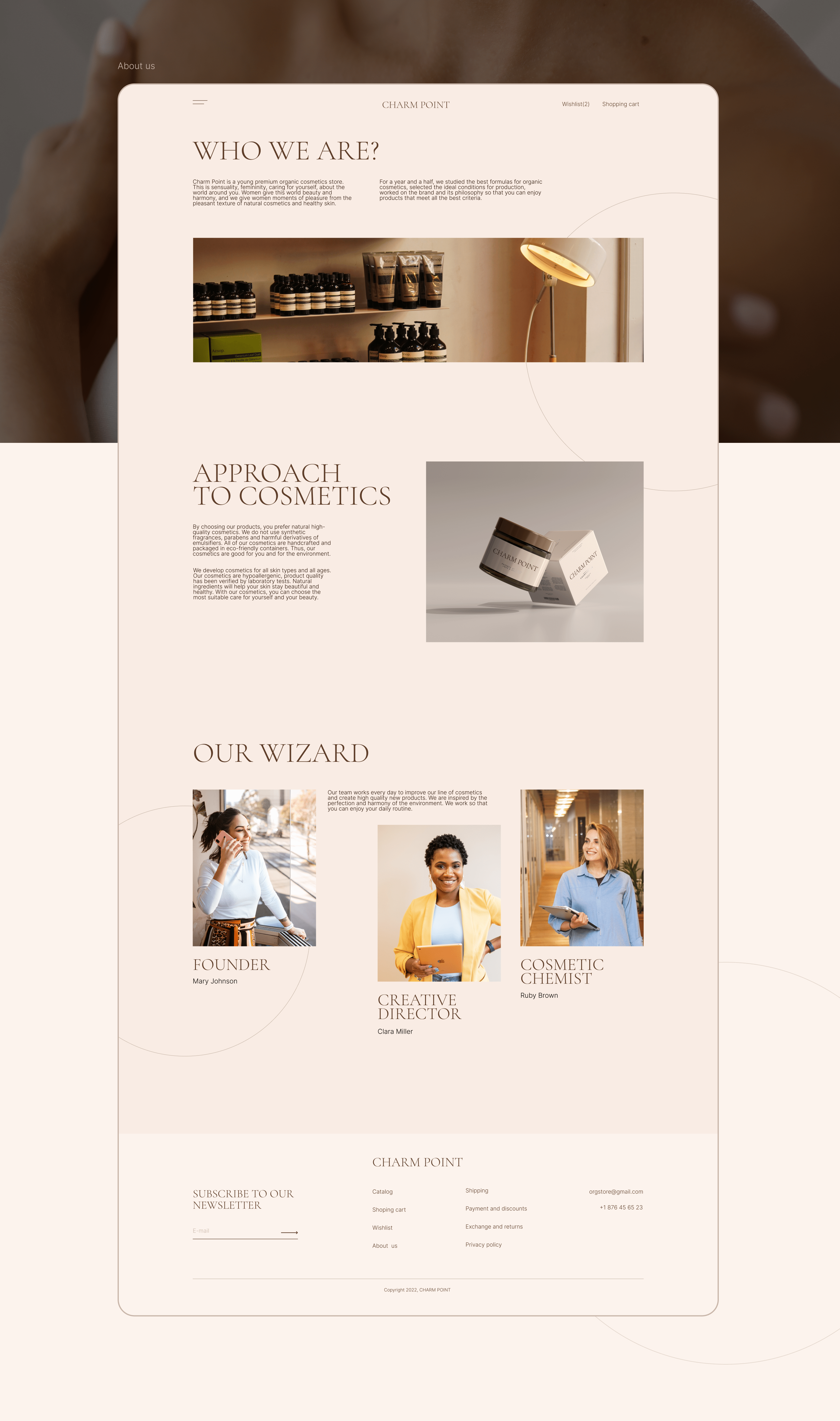 Charm point | Online store — Изображение №7 — Интерфейсы на Dprofile