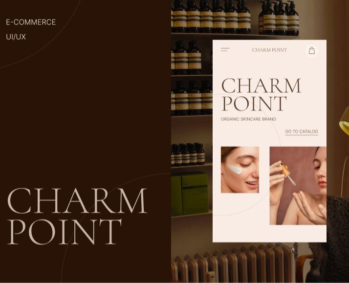 Charm point | Online store — Интерфейсы на Dprofile