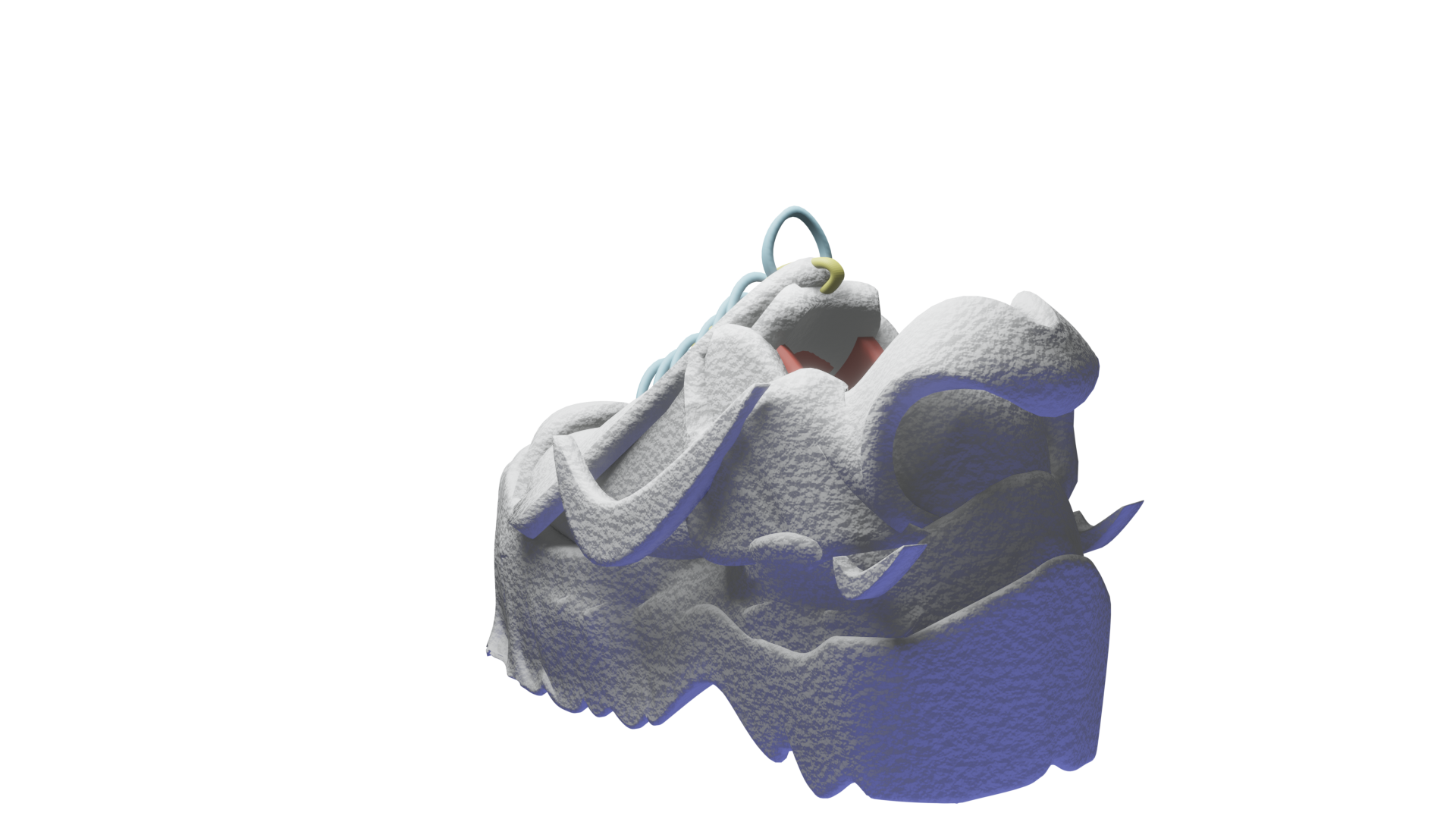 Кроссовки (low poly концепт) — Изображение №10 — Брендинг, 3D на Dprofile