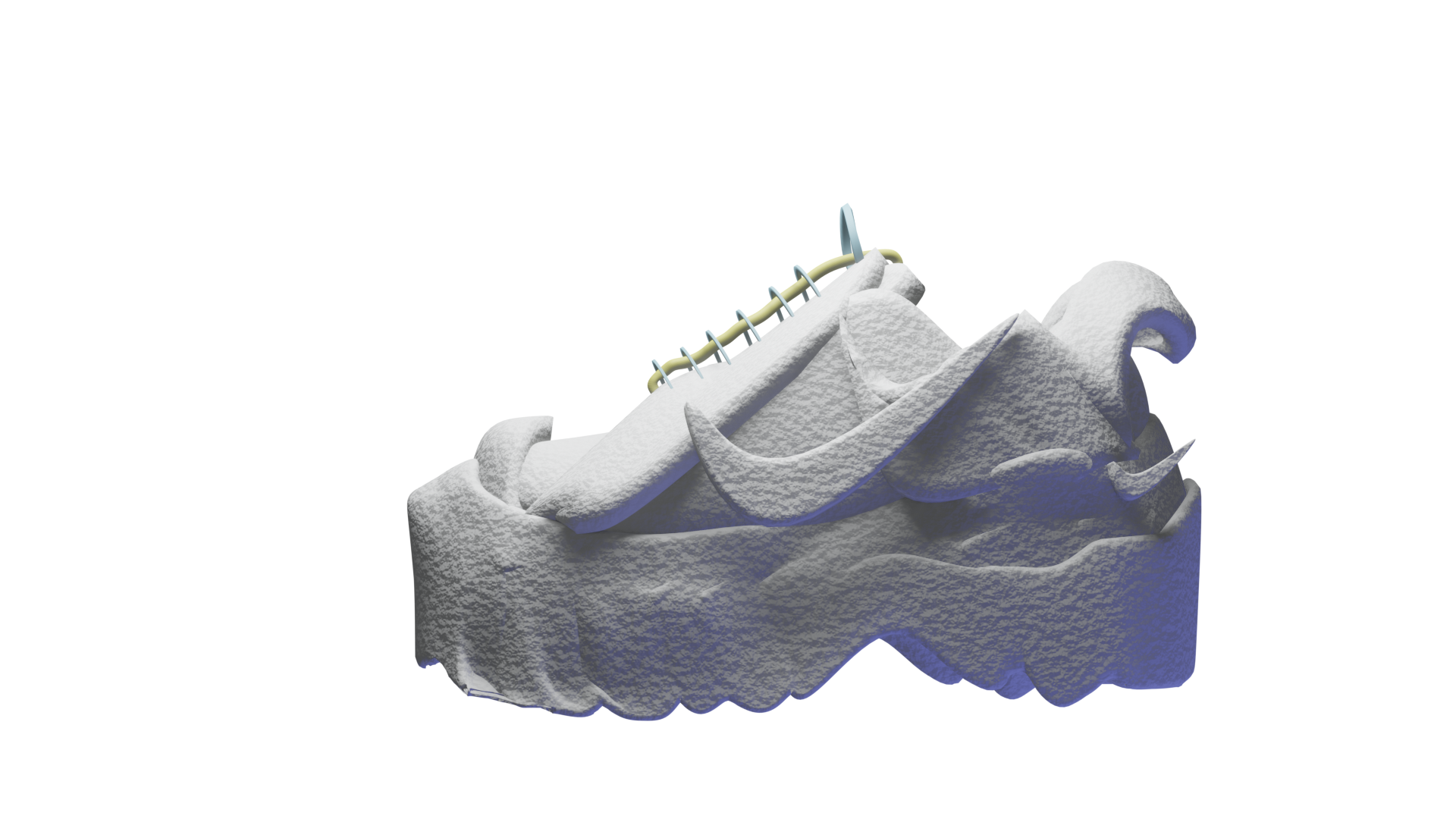 Кроссовки (low poly концепт) — Изображение №11 — Брендинг, 3D на Dprofile