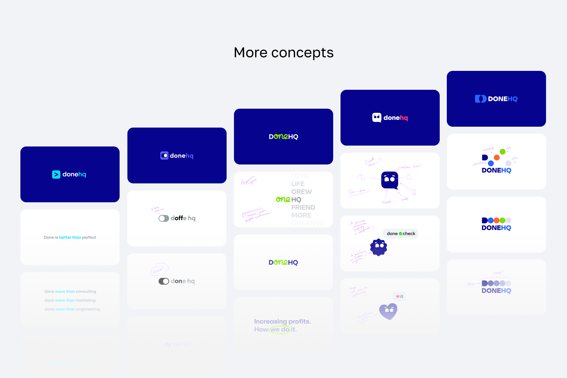 DoneHQ. Brand identity — Изображение №5 — Брендинг на Dprofile