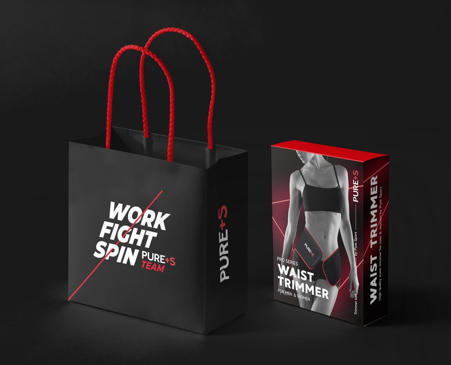 PURE+S. Identity & packaging — Брендинг, Графика на Dprofile