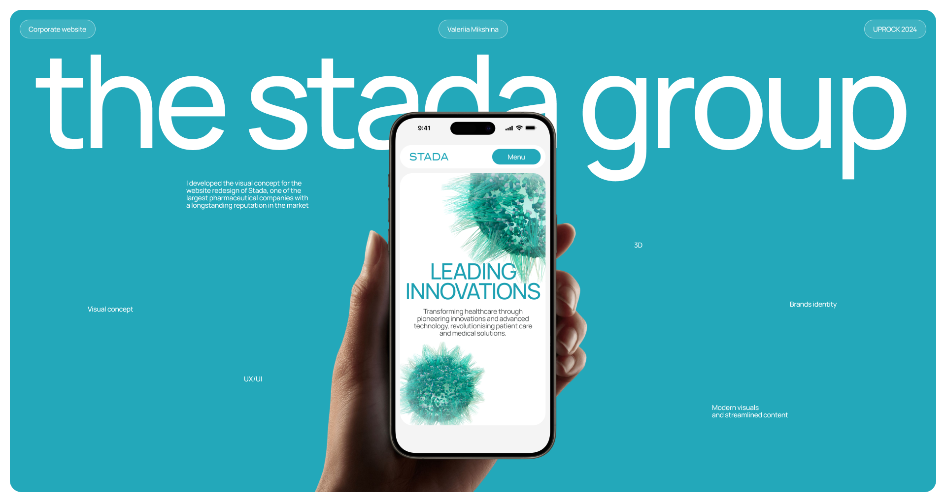 STADA | Corporate Website Redesign — Изображение №1 — Интерфейсы, Иллюстрация на Dprofile