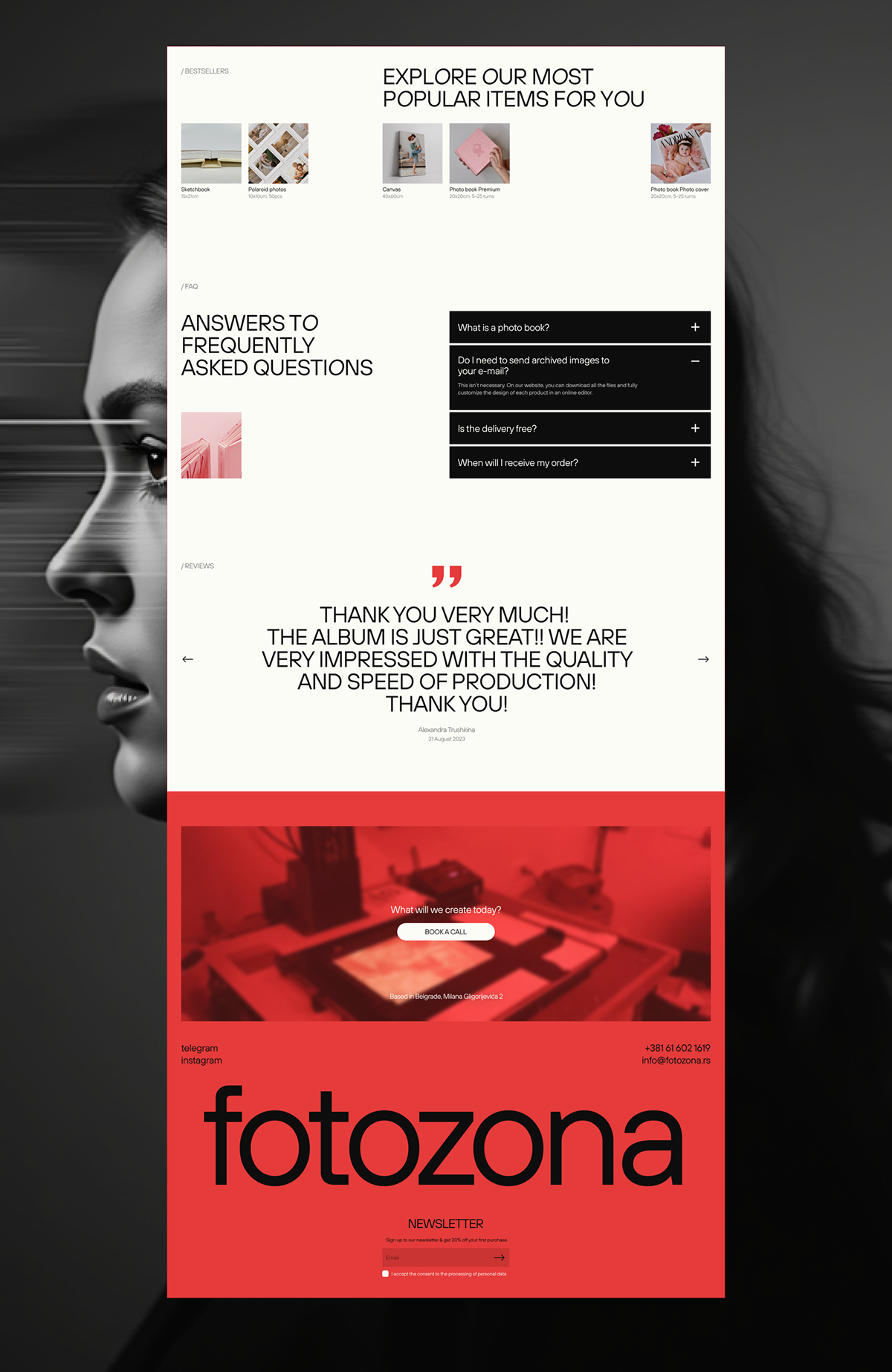 Fotozona | Landing Page Redesign — Изображение №5 — Интерфейсы на Dprofile