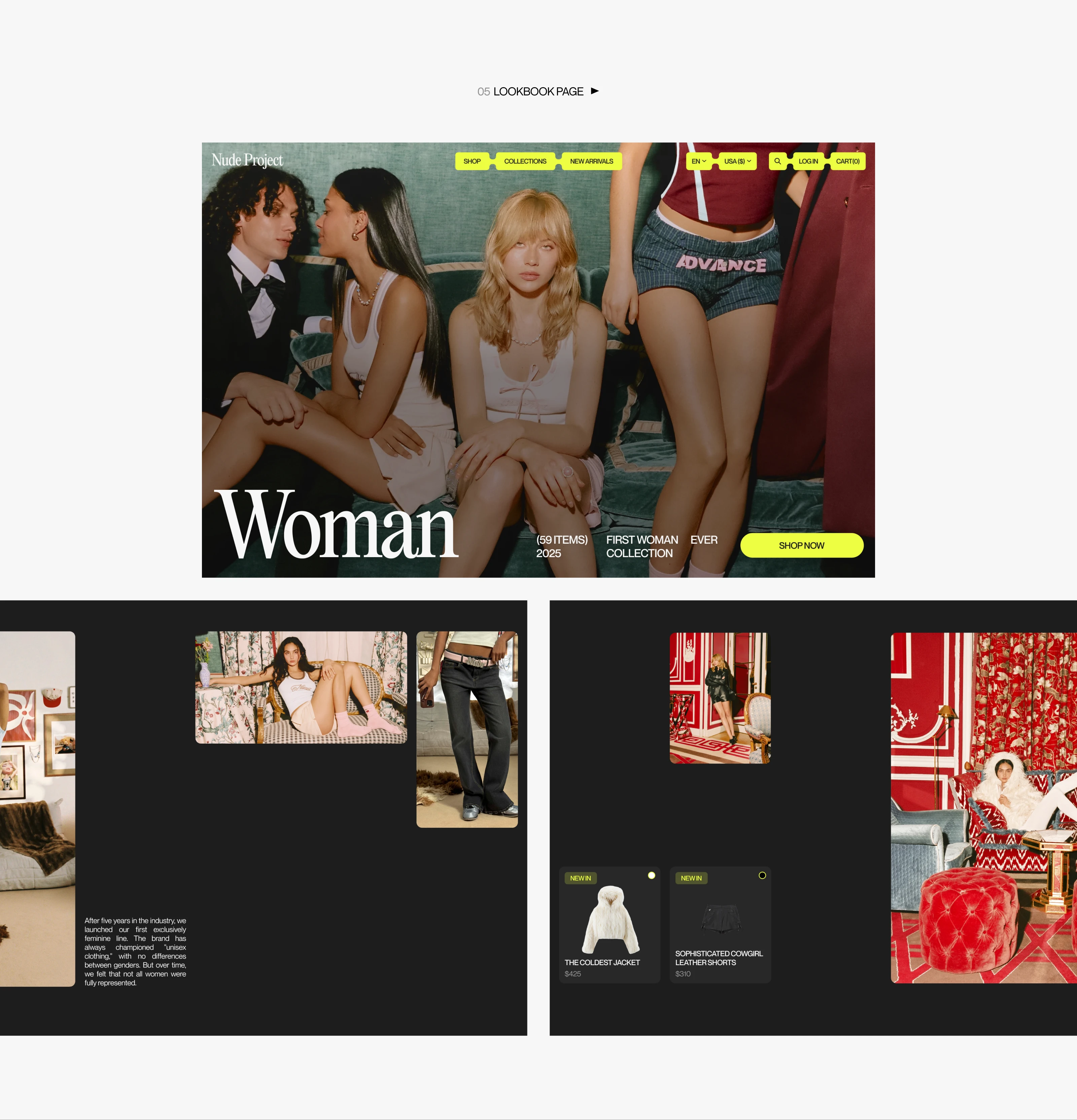 Nude Project | E-commerce Redesign — Изображение №15 — Интерфейсы, Анимация на Dprofile