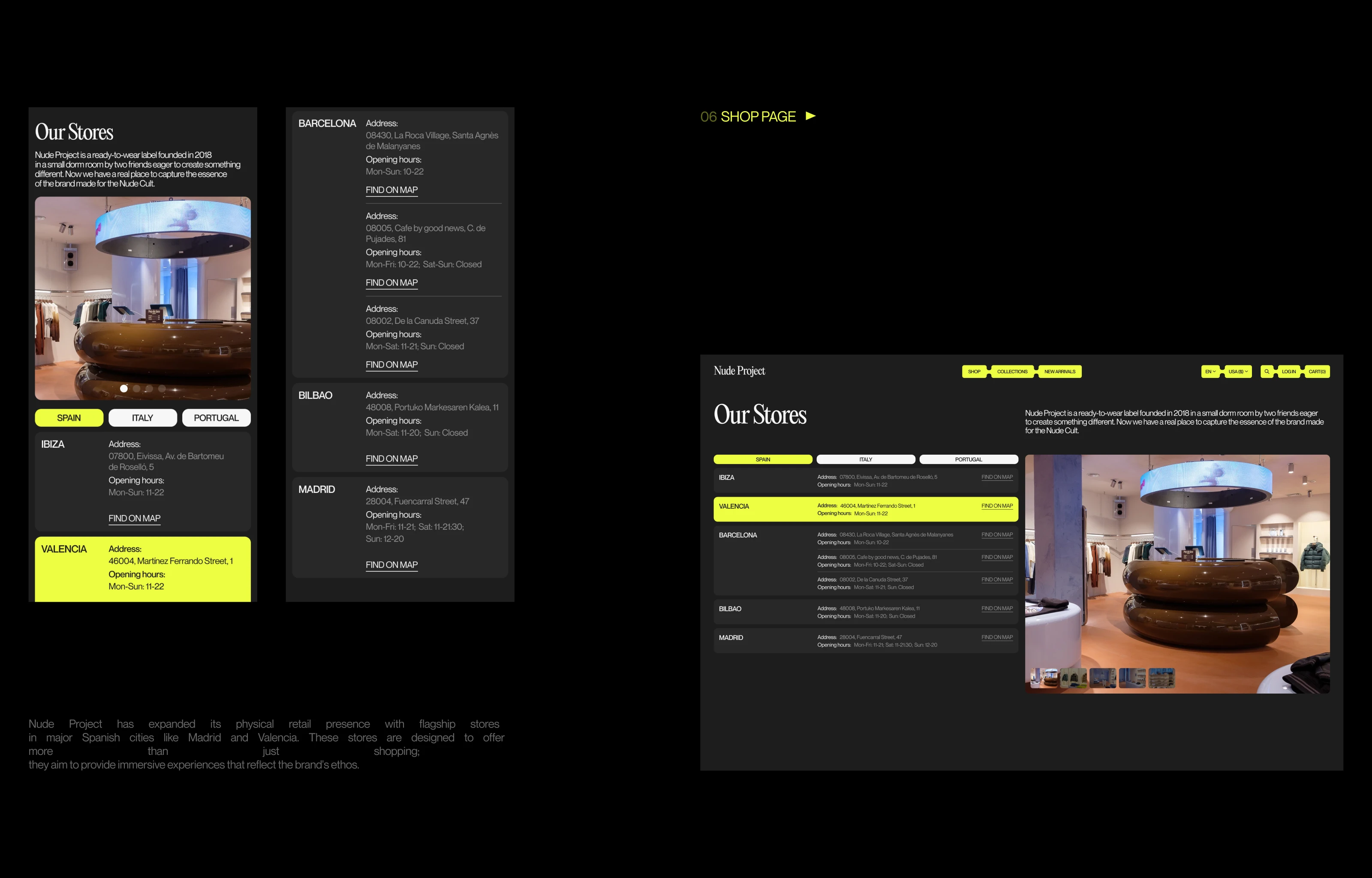 Nude Project | E-commerce Redesign — Изображение №18 — Интерфейсы, Анимация на Dprofile