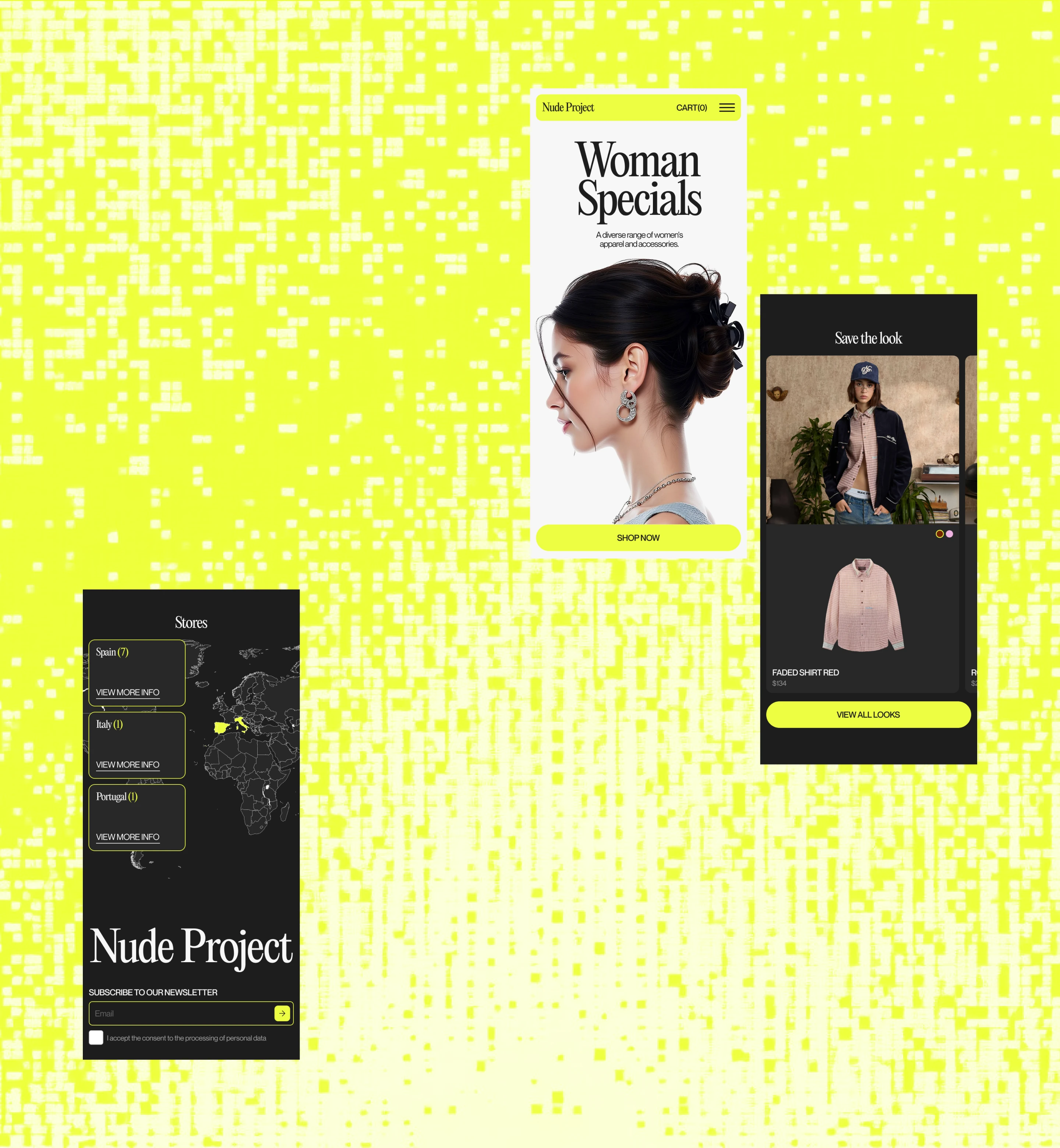 Nude Project | E-commerce Redesign — Изображение №4 — Интерфейсы, Анимация на Dprofile