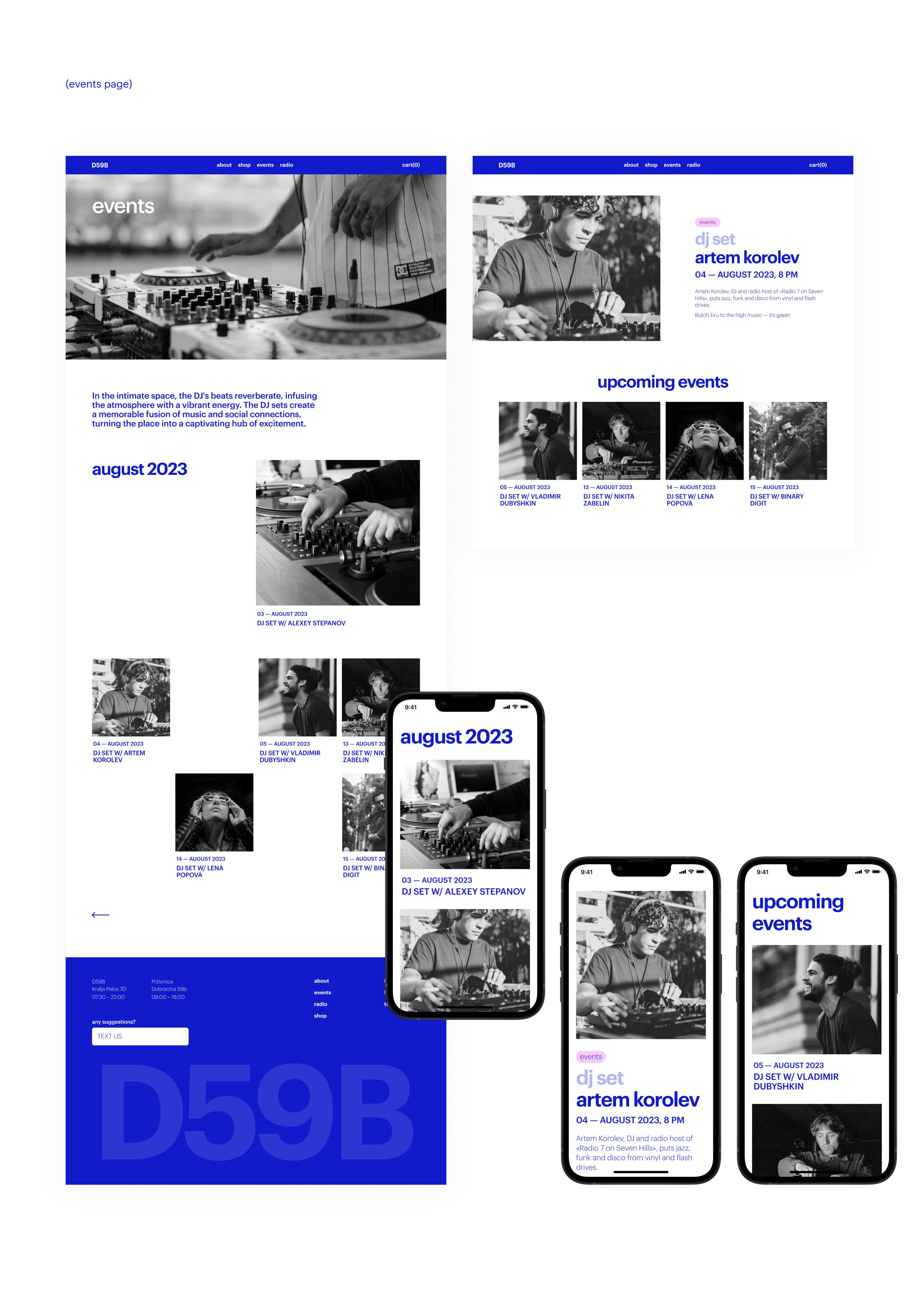 D59B Coffee shop | E-commerce website — Изображение №11 — Интерфейсы на Dprofile