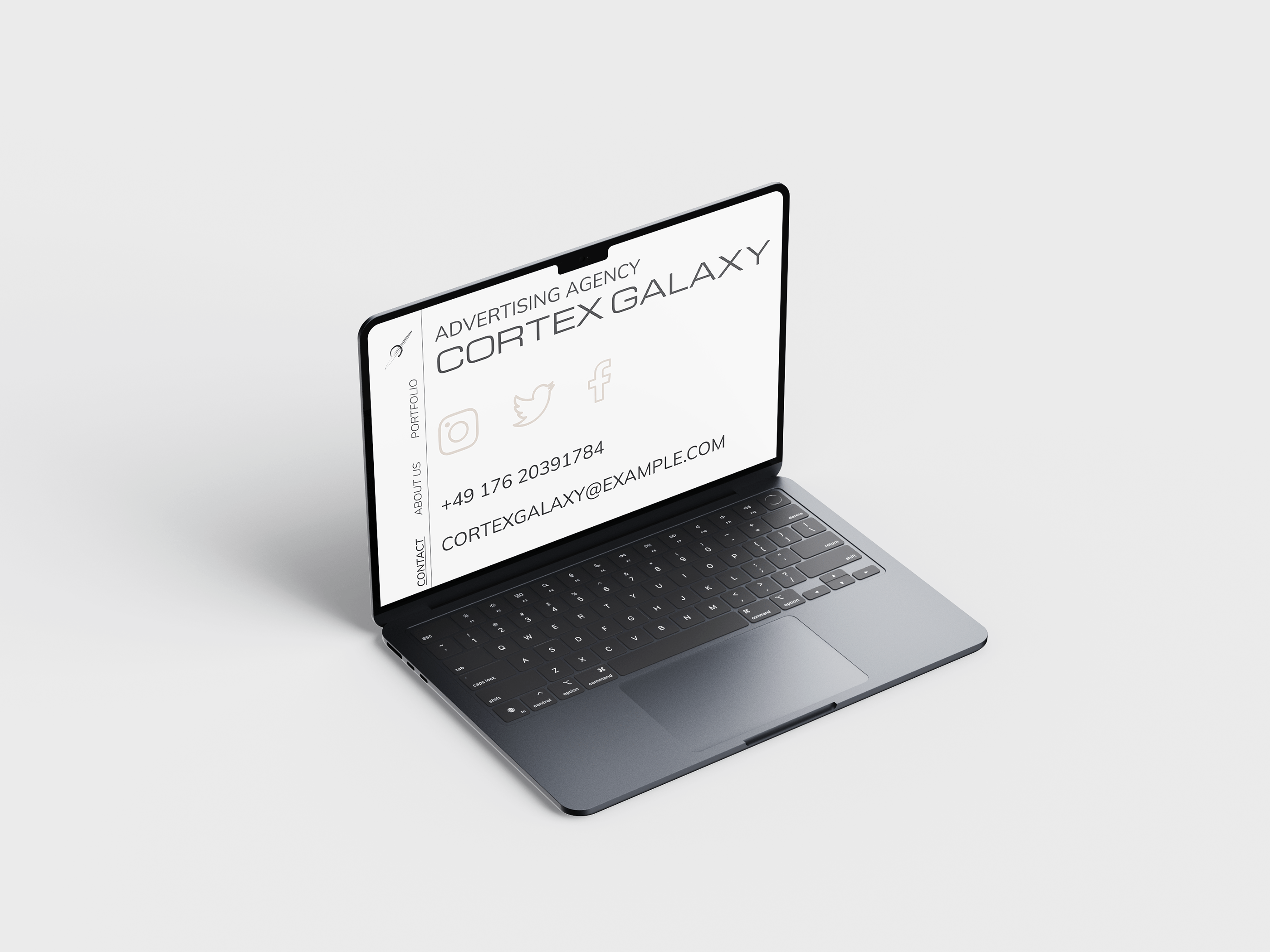 Сreative agency website concept | Cortex Galaxy — Изображение №11 — Интерфейсы на Dprofile