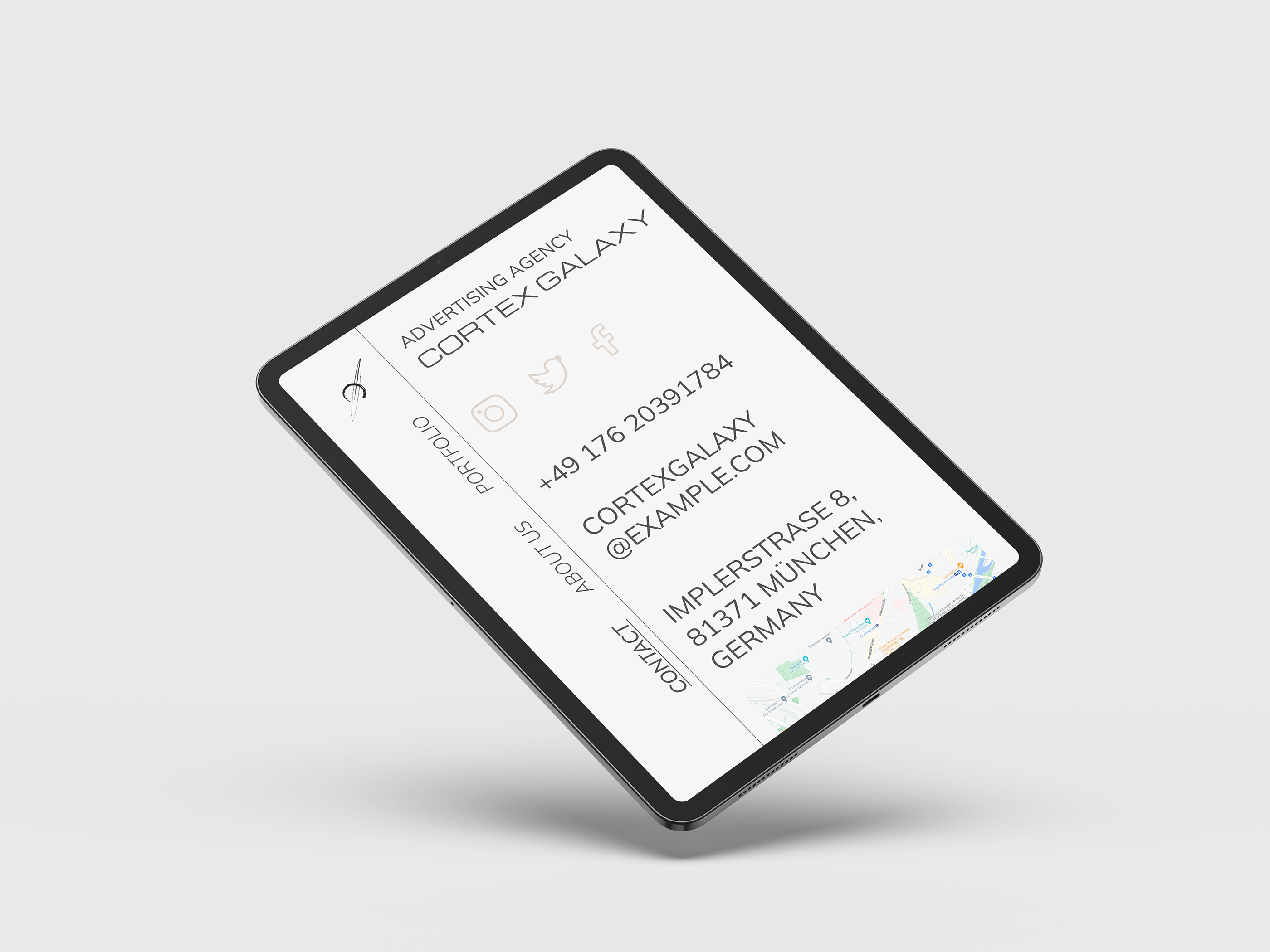 Сreative agency website concept | Cortex Galaxy — Изображение №18 — Интерфейсы на Dprofile