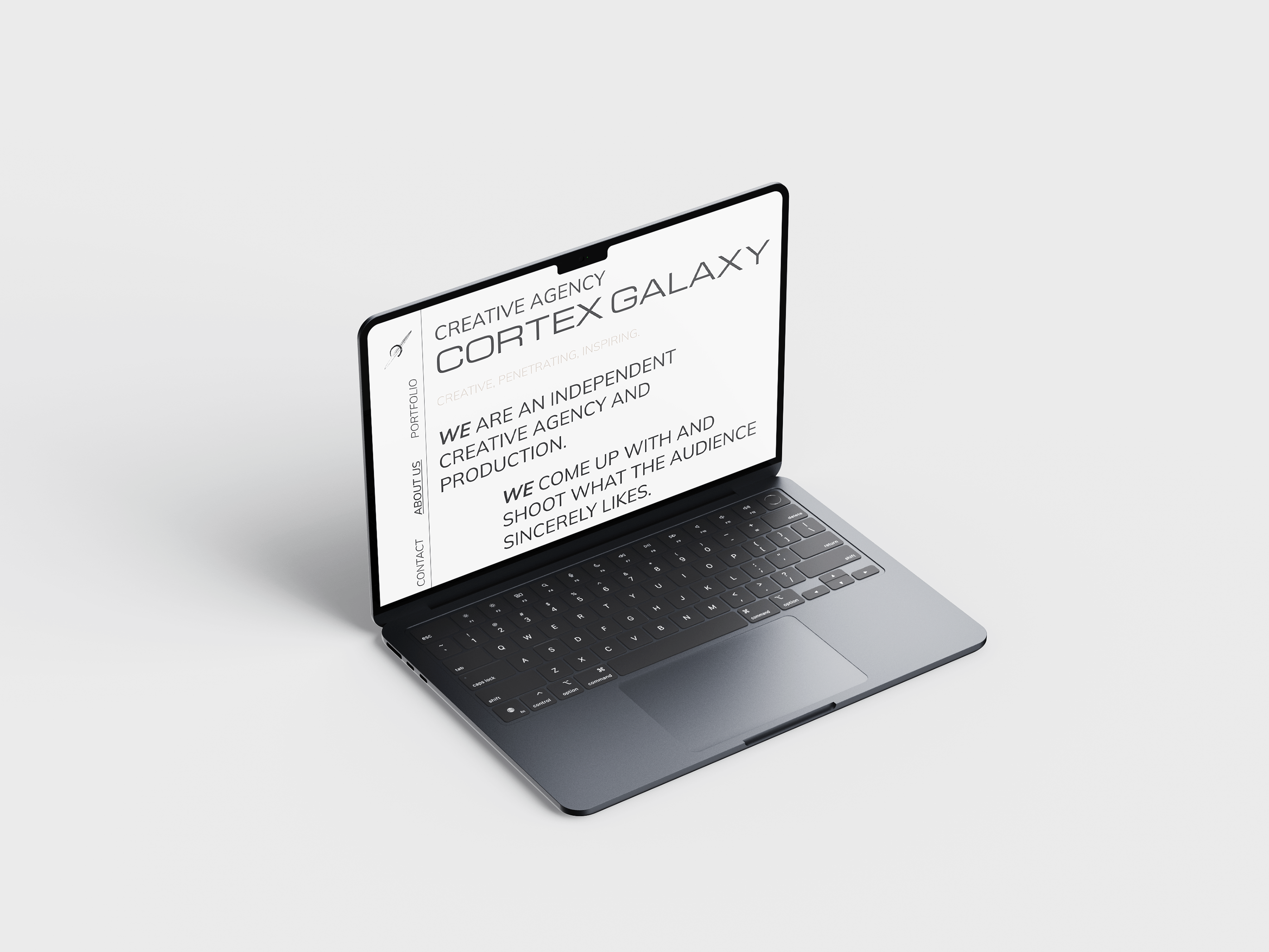 Сreative agency website concept | Cortex Galaxy — Изображение №10 — Интерфейсы на Dprofile
