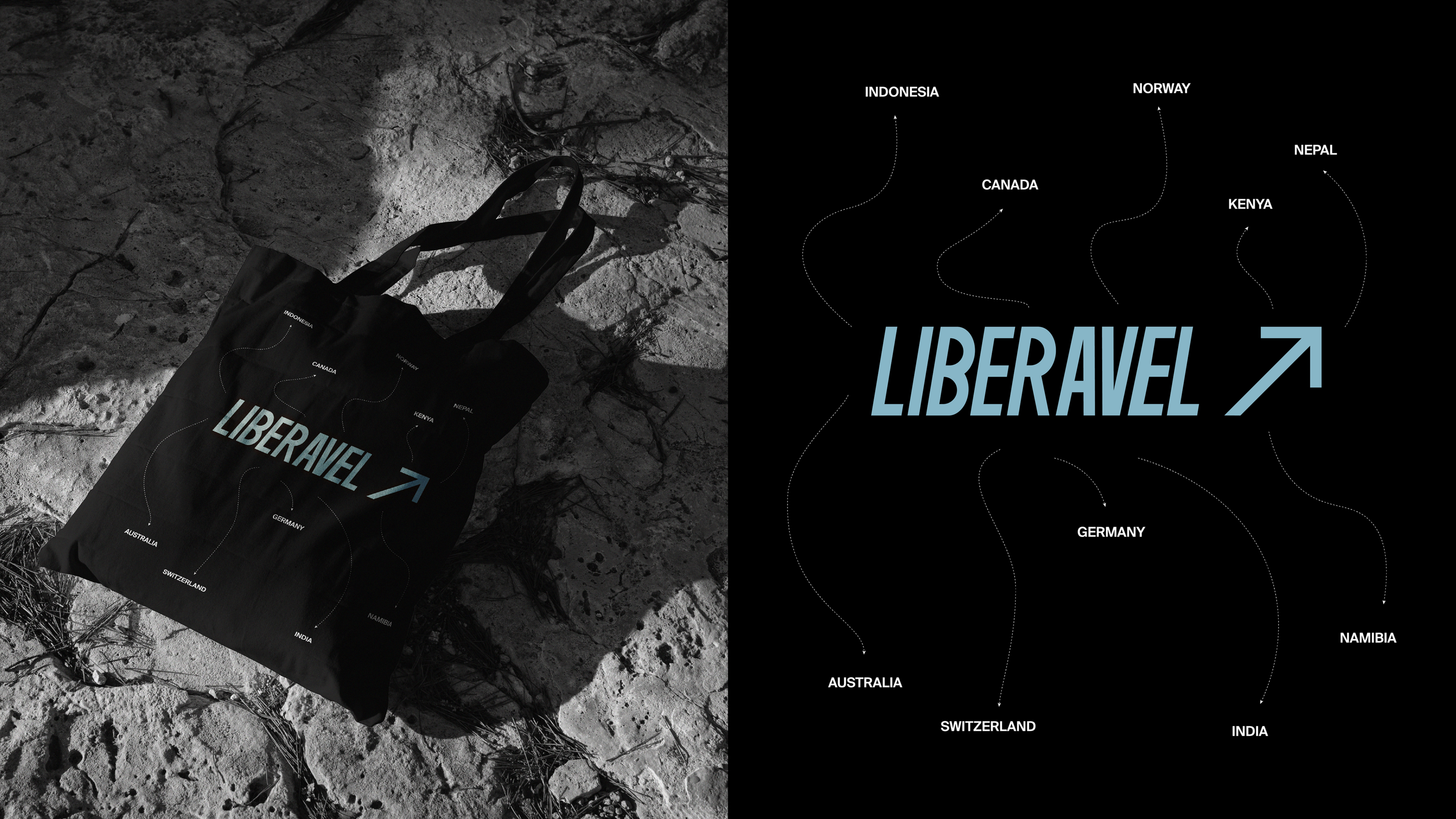 «LIBERAVEL» travel team / visual identity — Изображение №11 — Брендинг, Маркетинг на Dprofile