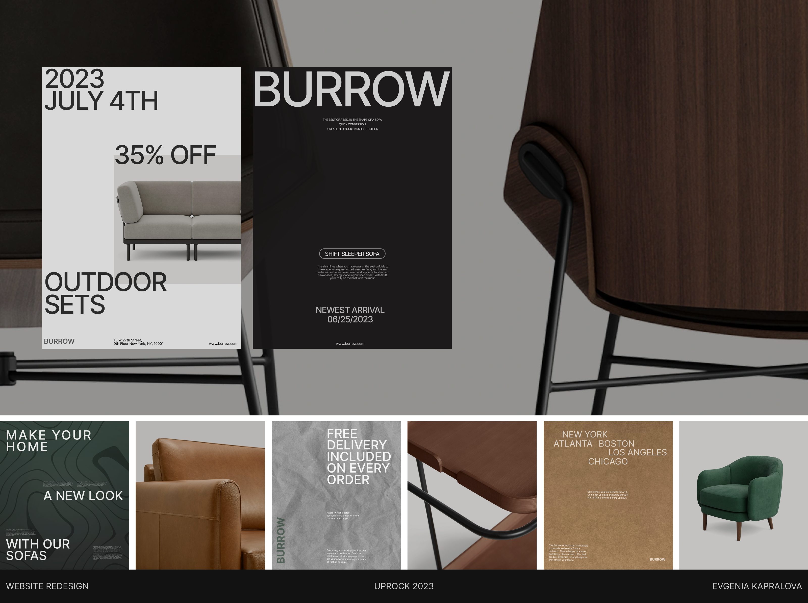 BURROW | E-commerce Redesign — Изображение №1 — Интерфейсы, Маркетинг на Dprofile