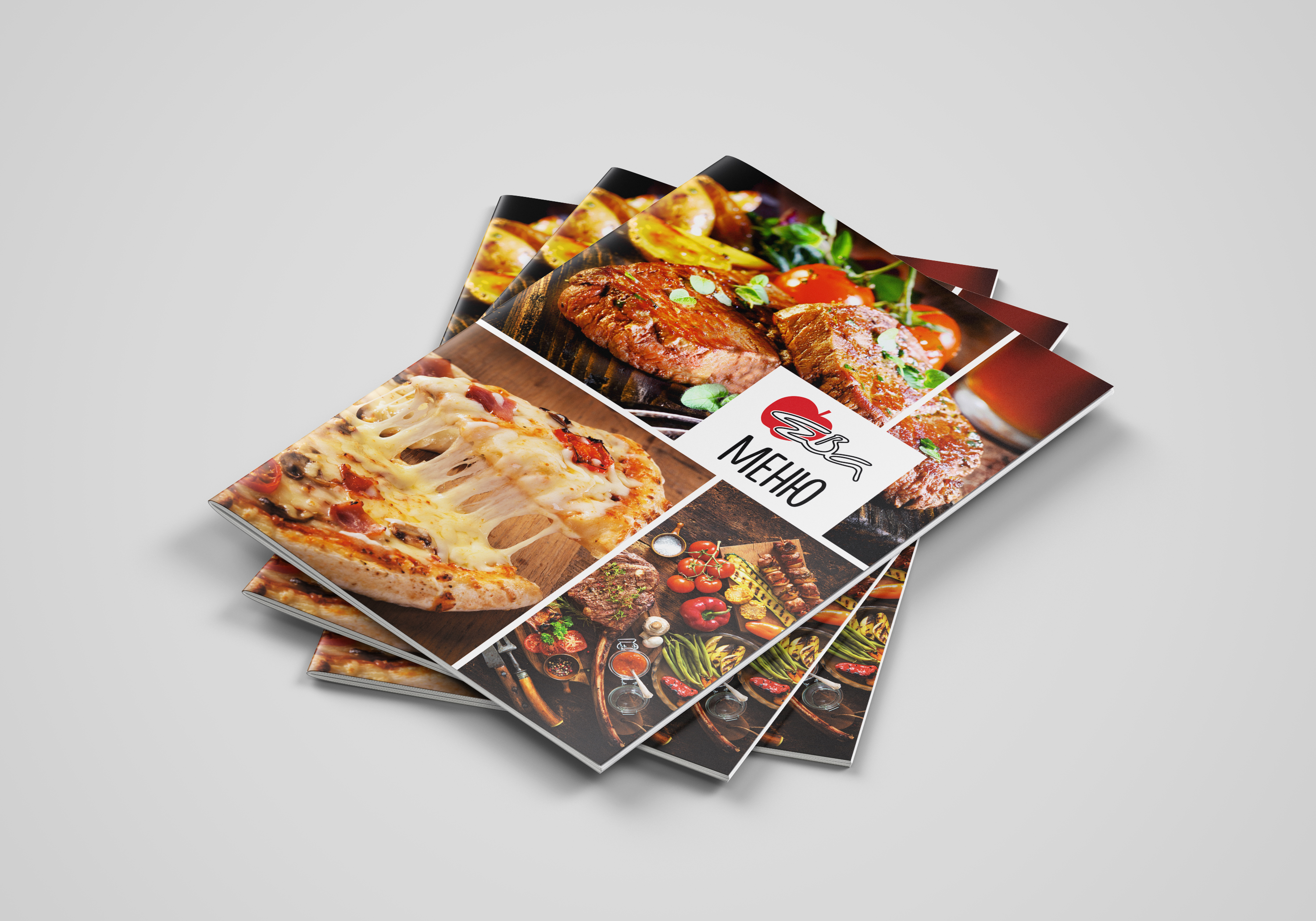 Меню для кафе "Ева" — Изображение №1 — Графика на Dprofile