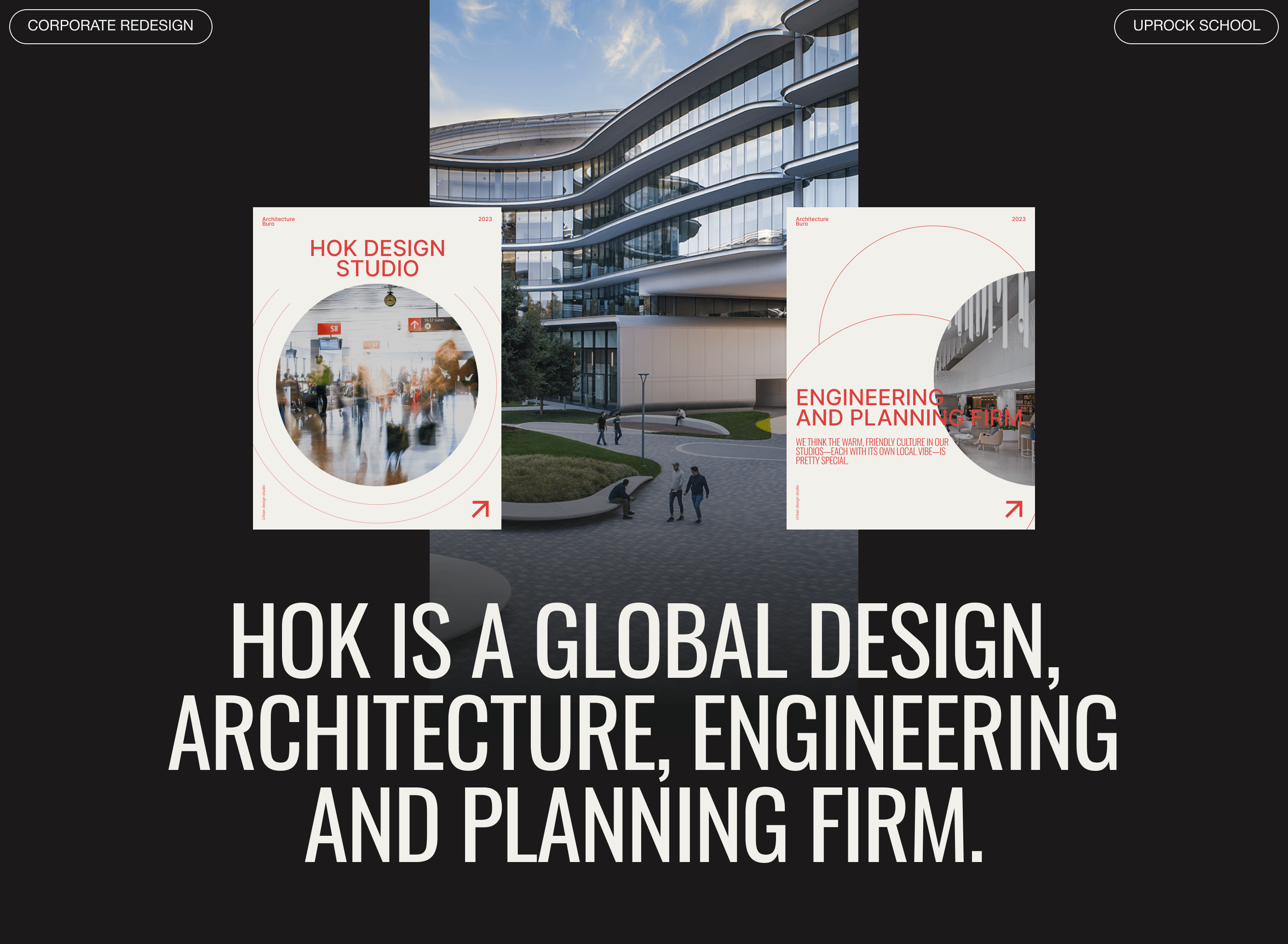 HOK ✽ CORPORATE REDESIGN — Изображение №1 — Интерфейсы, Брендинг на Dprofile