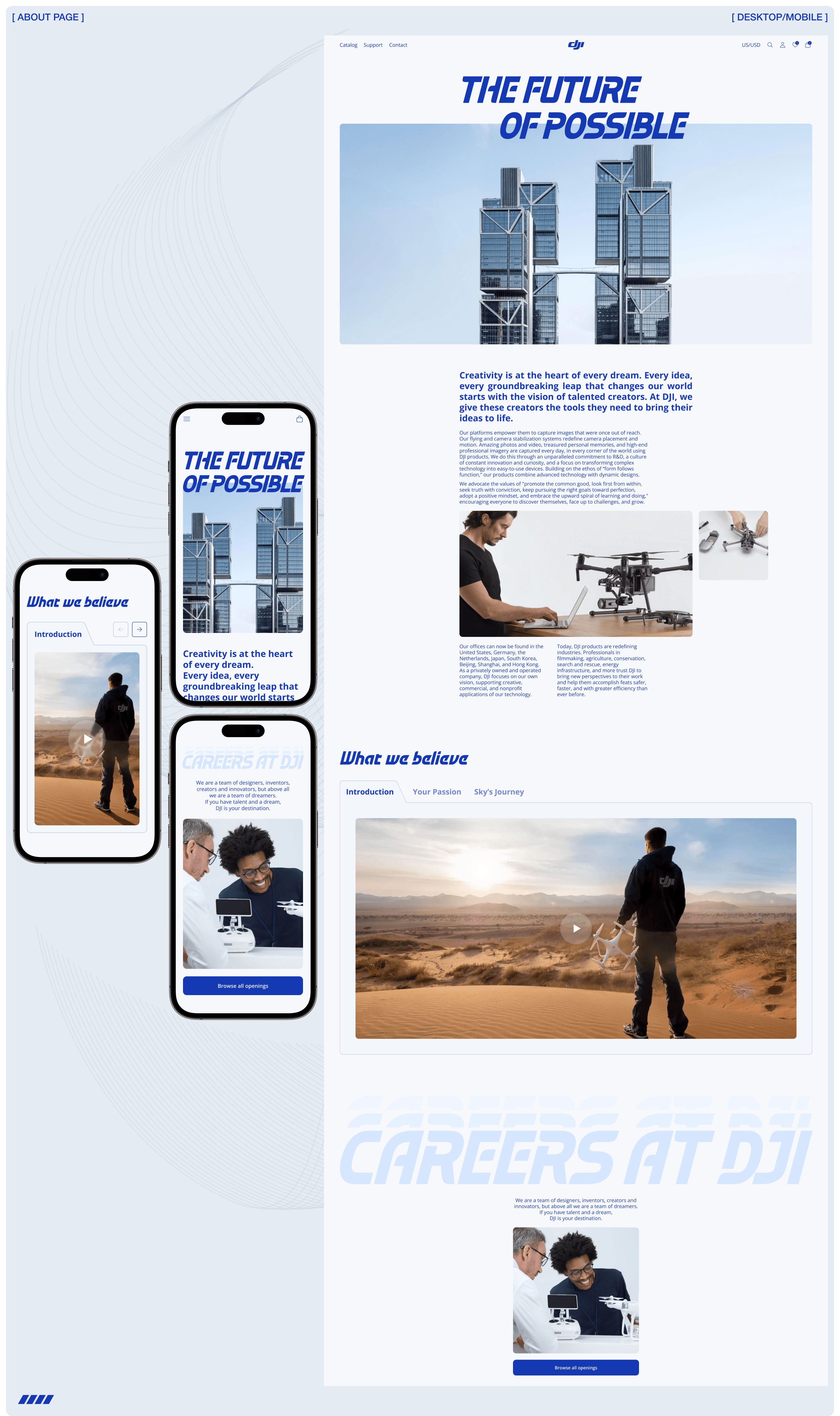 DJI STORE ✽ E-COMMERCE REDESIGN — Изображение №4 — Интерфейсы на Dprofile