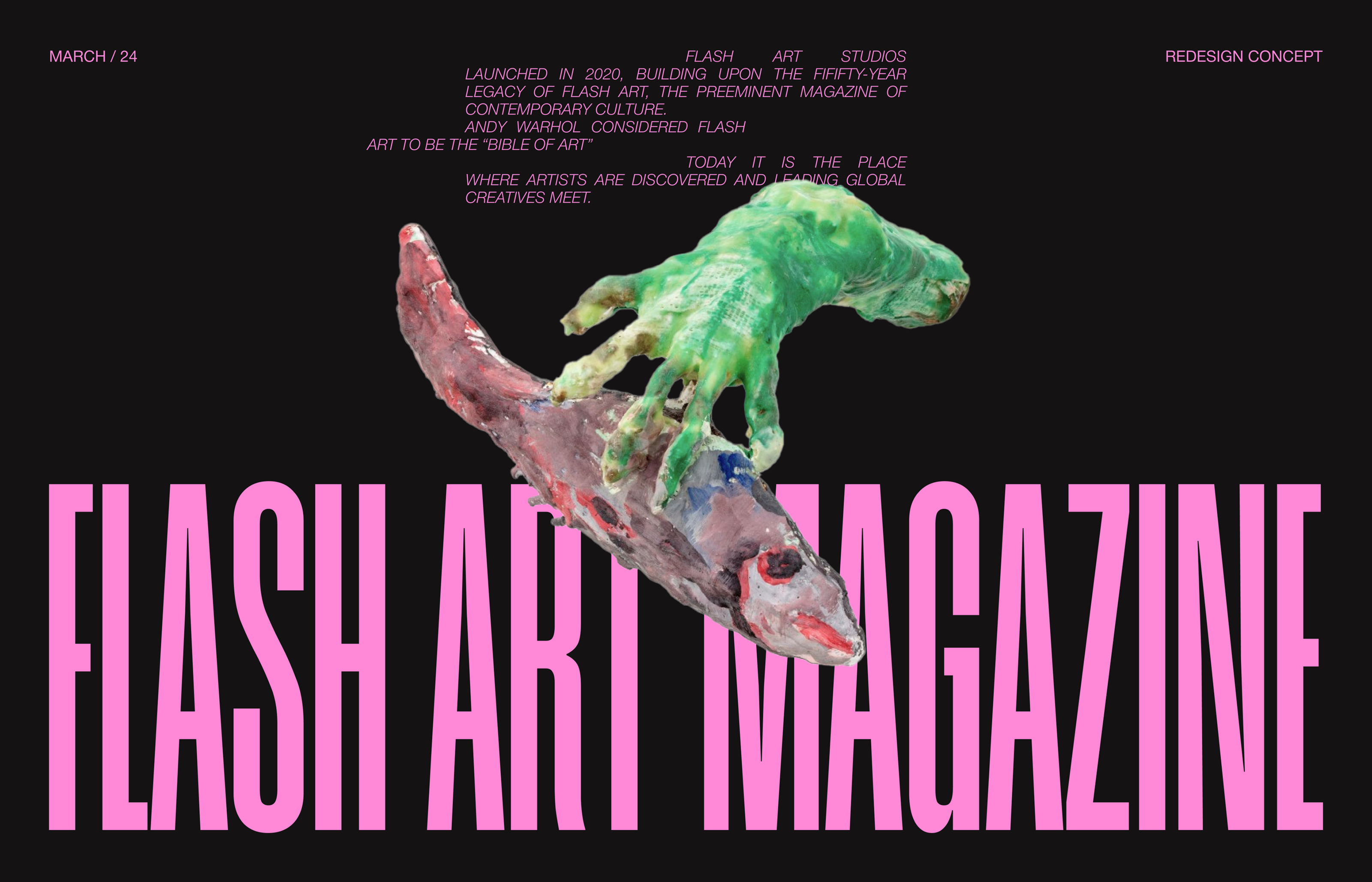 FLASH ART ✽ MAGAZINE REDESIGN — Изображение №1 — Интерфейсы на Dprofile