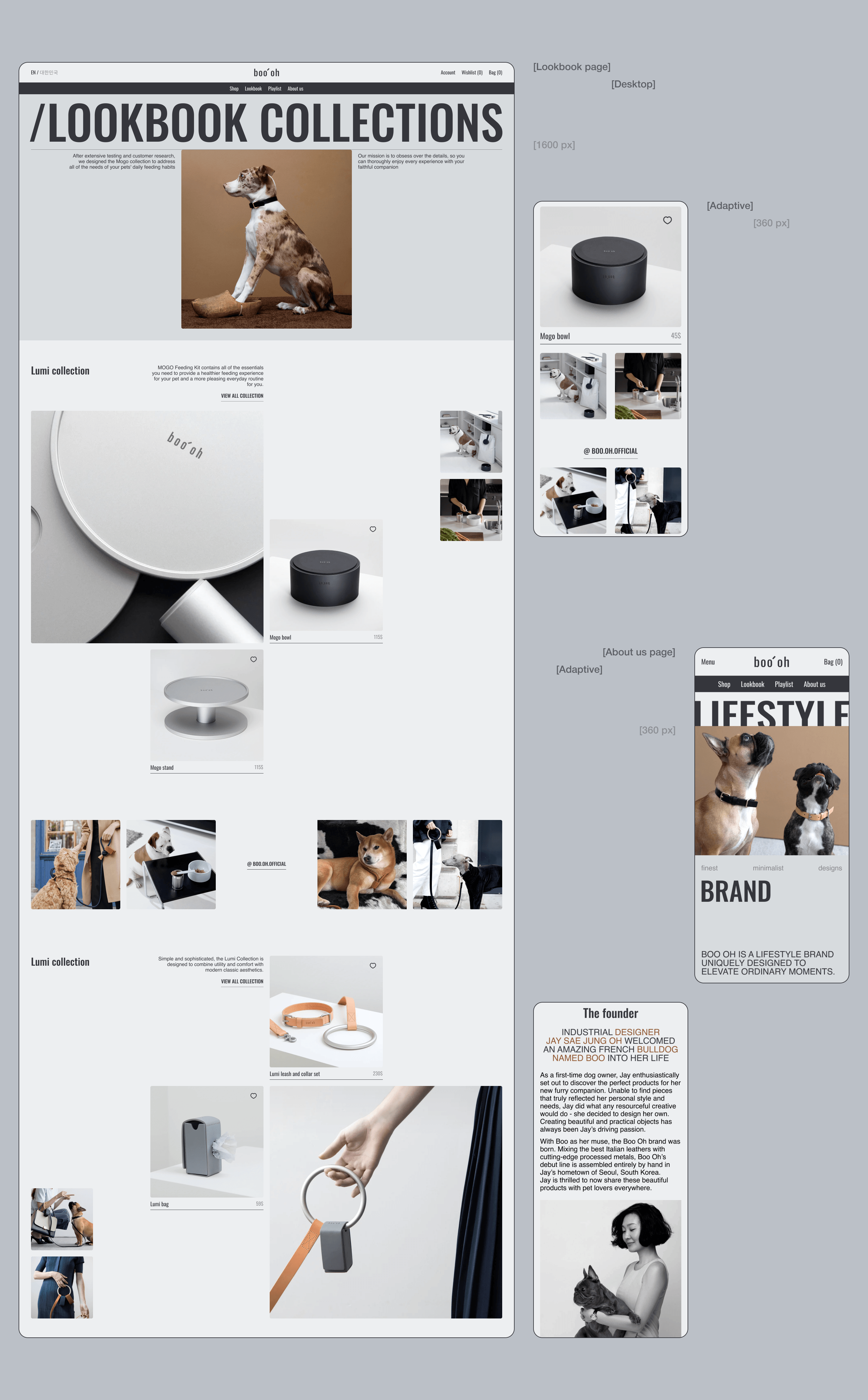 BOO OH STORE ✽ REDESIGN CONCEPT — Изображение №6 — Интерфейсы, Брендинг на Dprofile