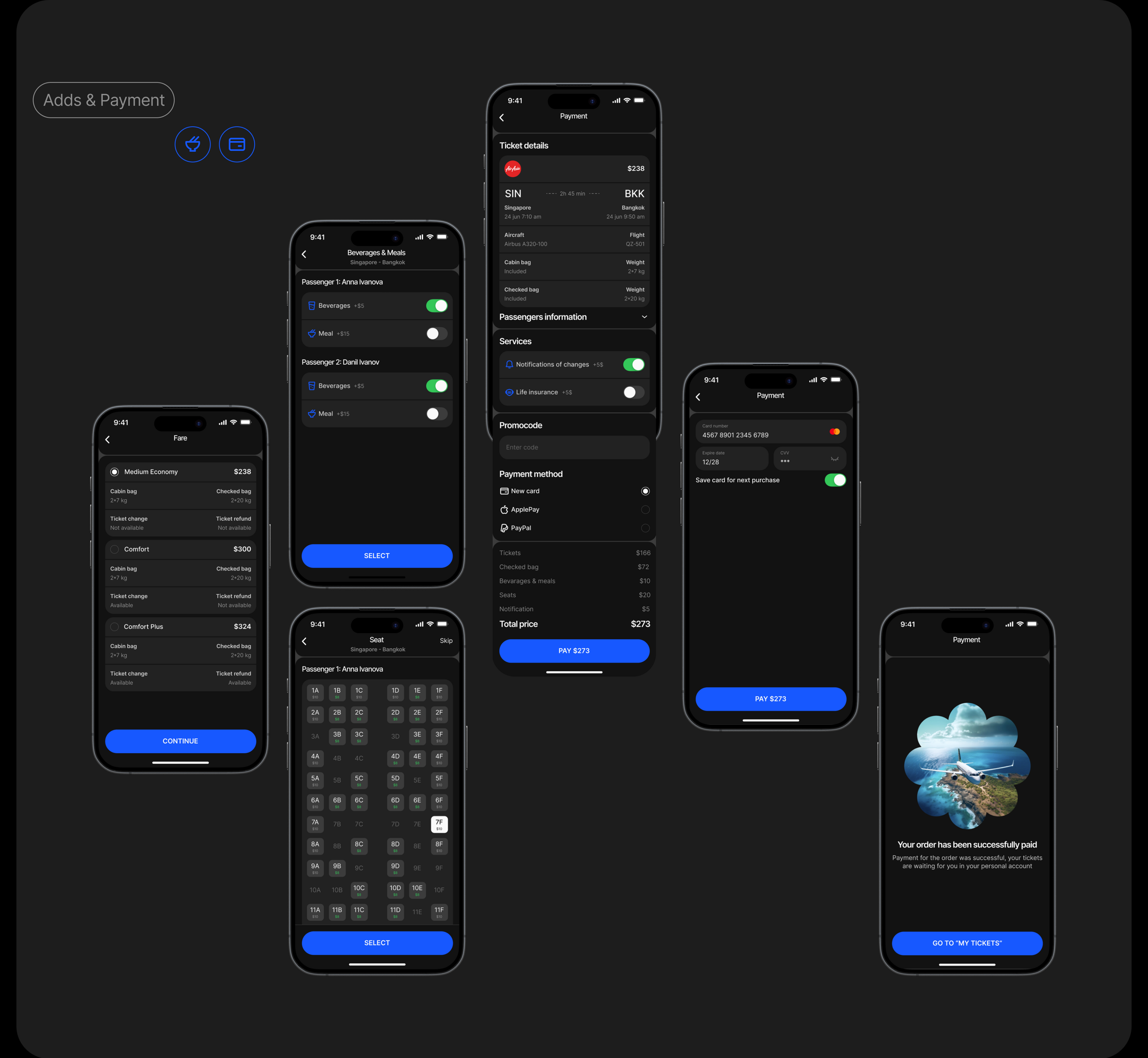 JETFLY ✽ MOBILE APP — Изображение №10 — Интерфейсы на Dprofile