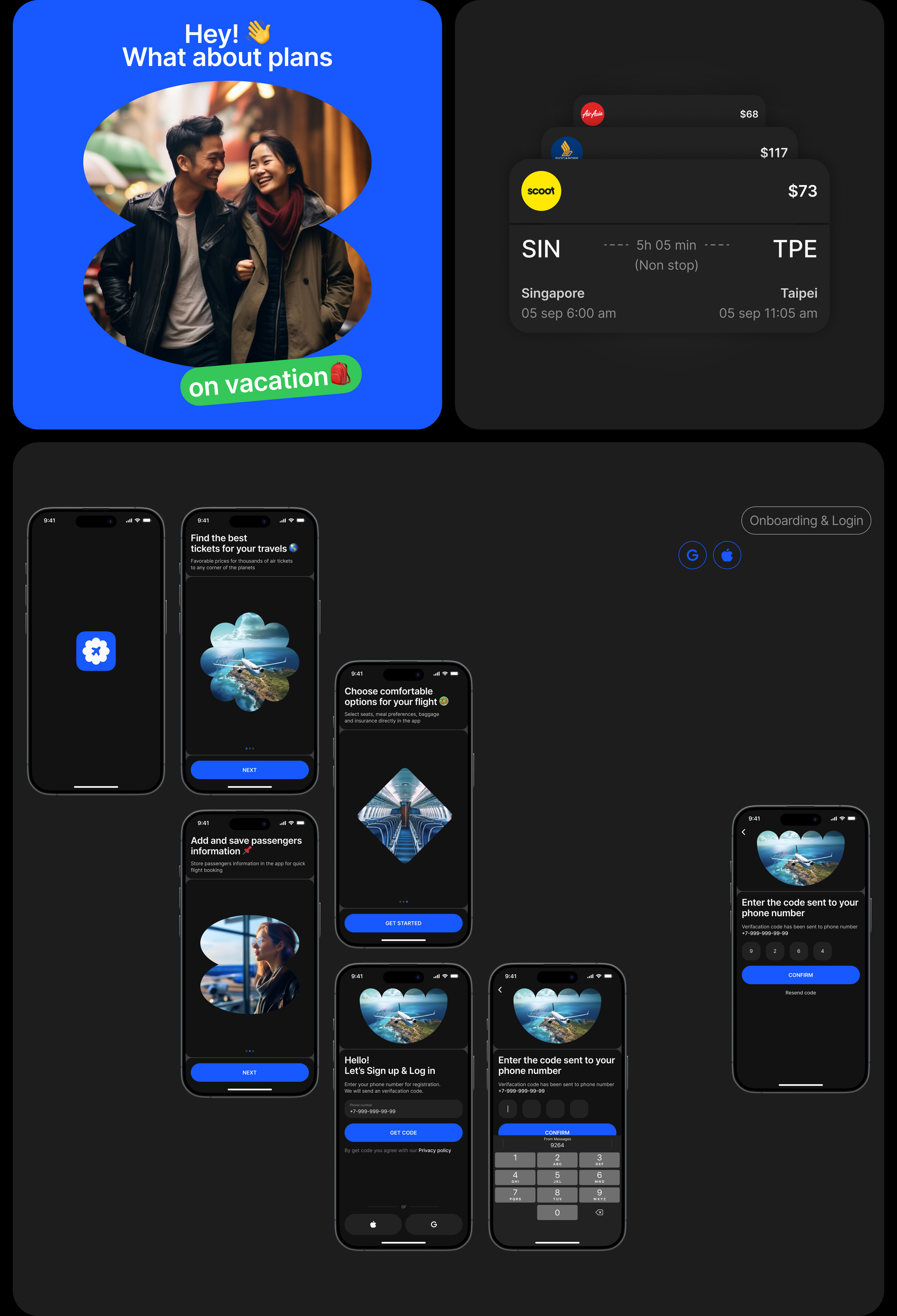 JETFLY ✽ MOBILE APP — Изображение №5 — Интерфейсы на Dprofile