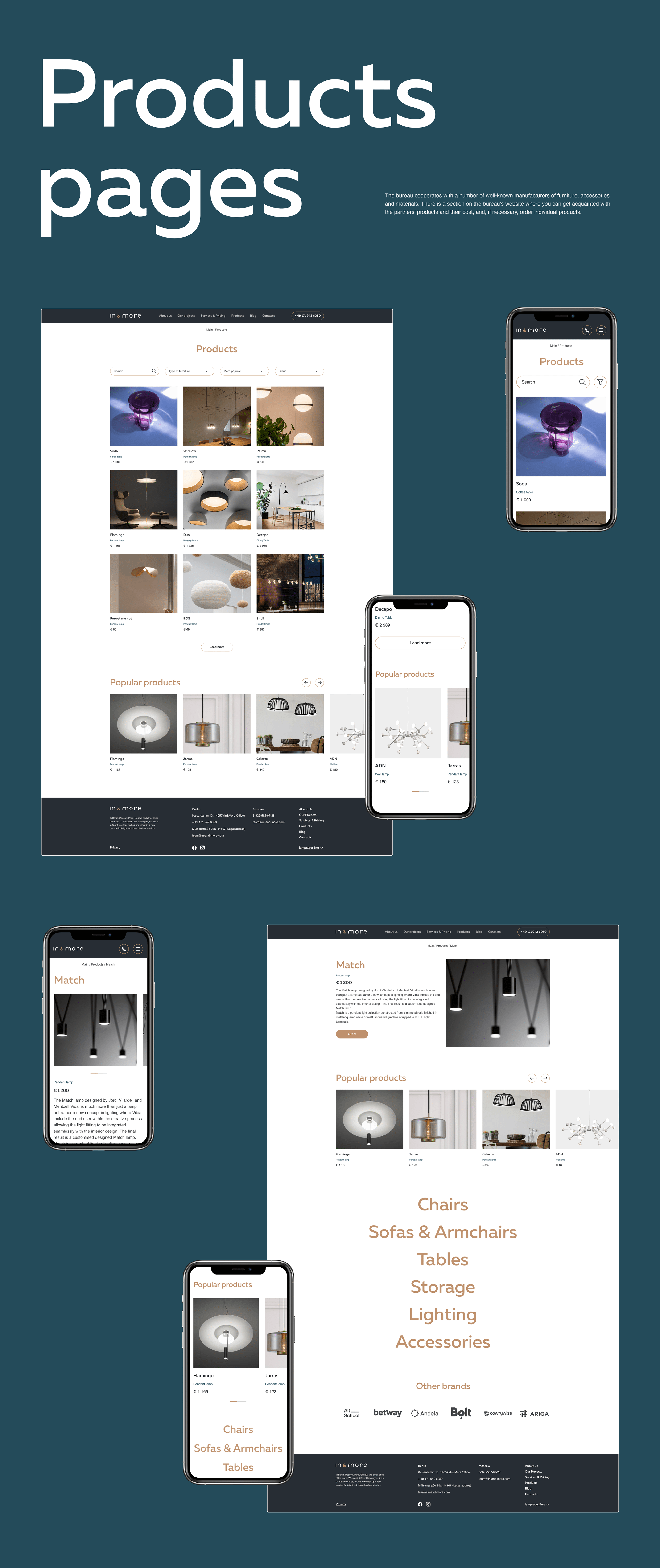 In & More – website of the design bureau — Изображение №10 — Интерфейсы на Dprofile