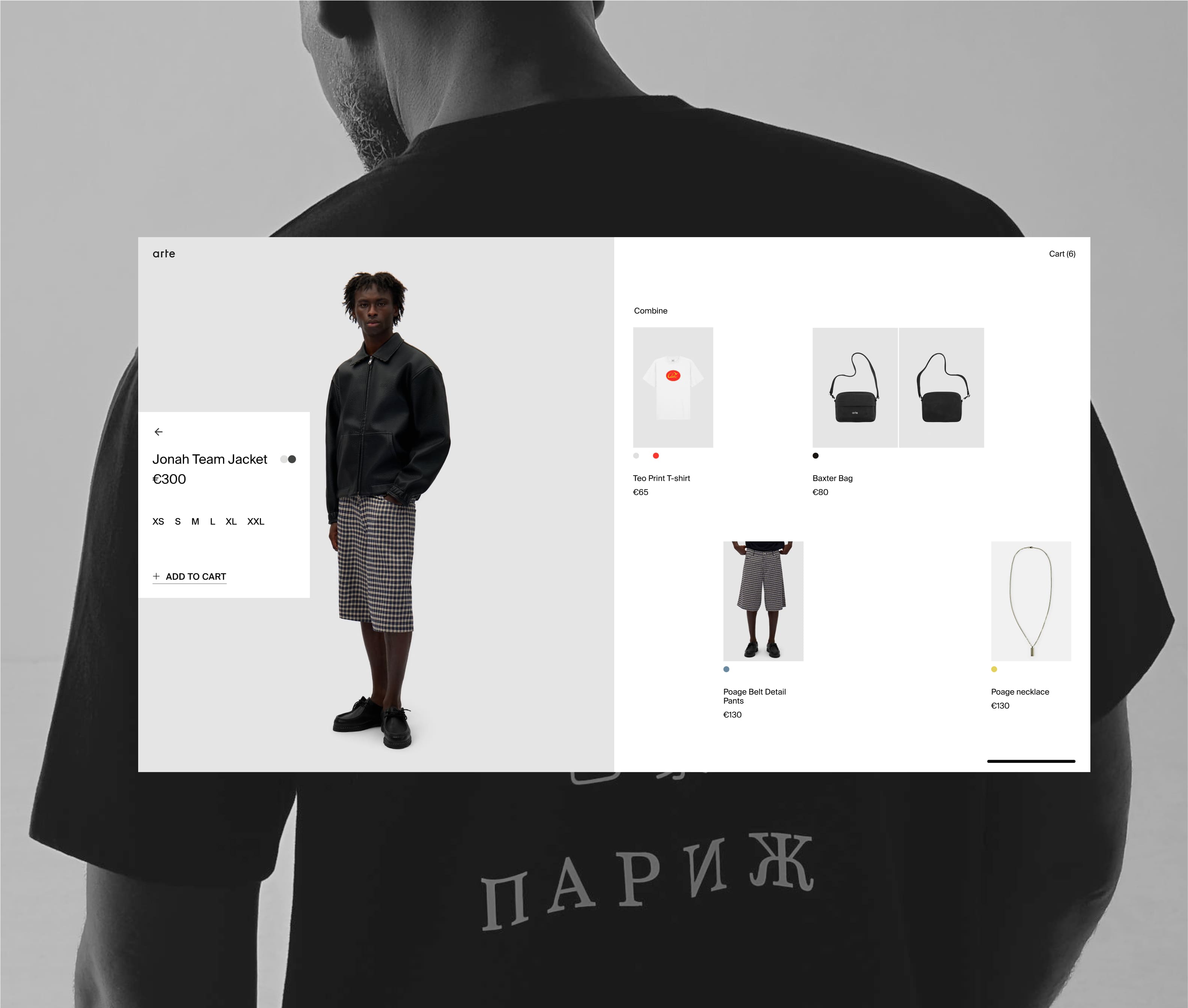 Arte Antwerp. Fashion Store — Изображение №12 — Интерфейсы, Анимация на Dprofile