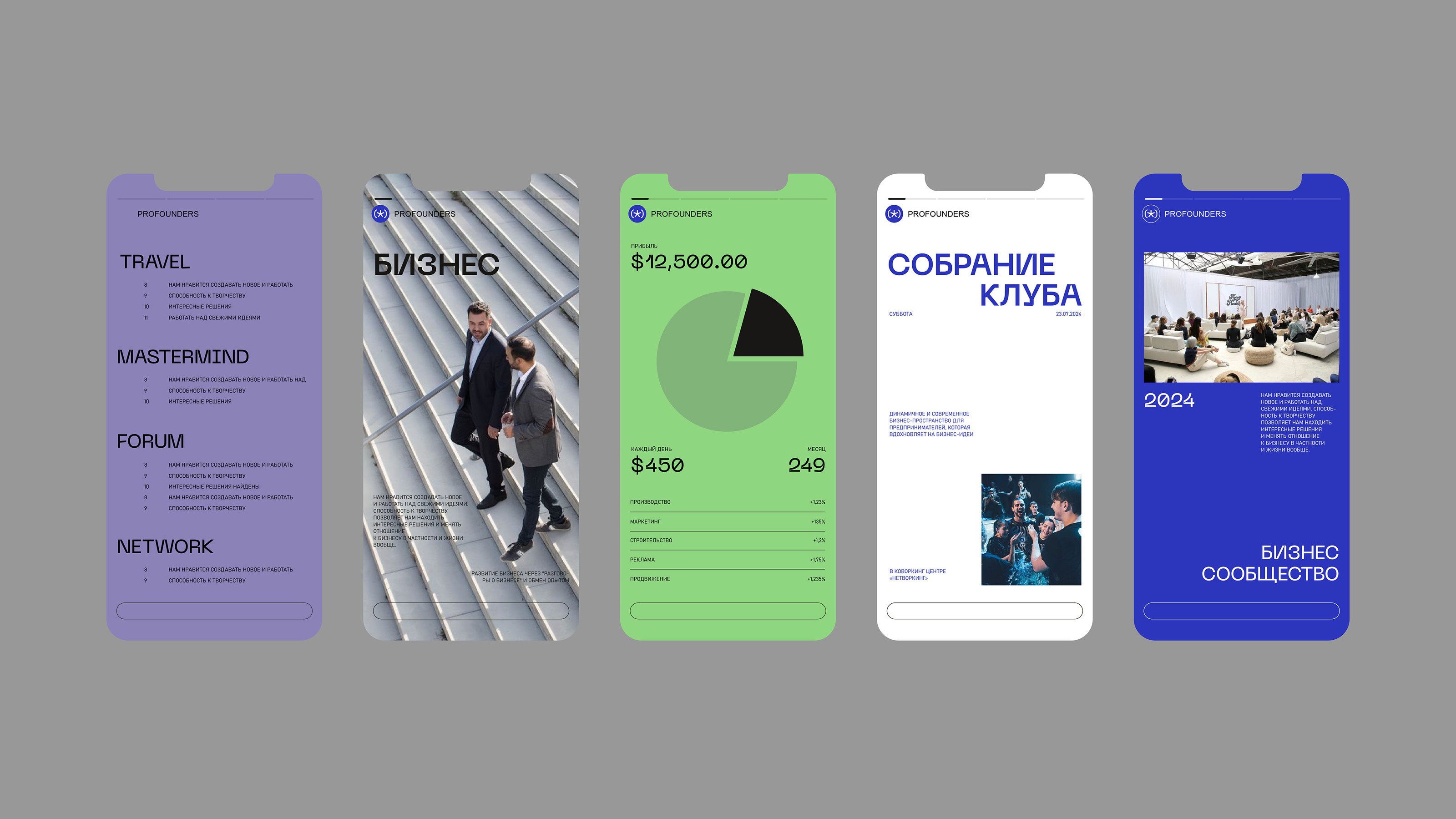 PROFOUNDERS / Brand identity — Изображение №42 — Брендинг на Dprofile