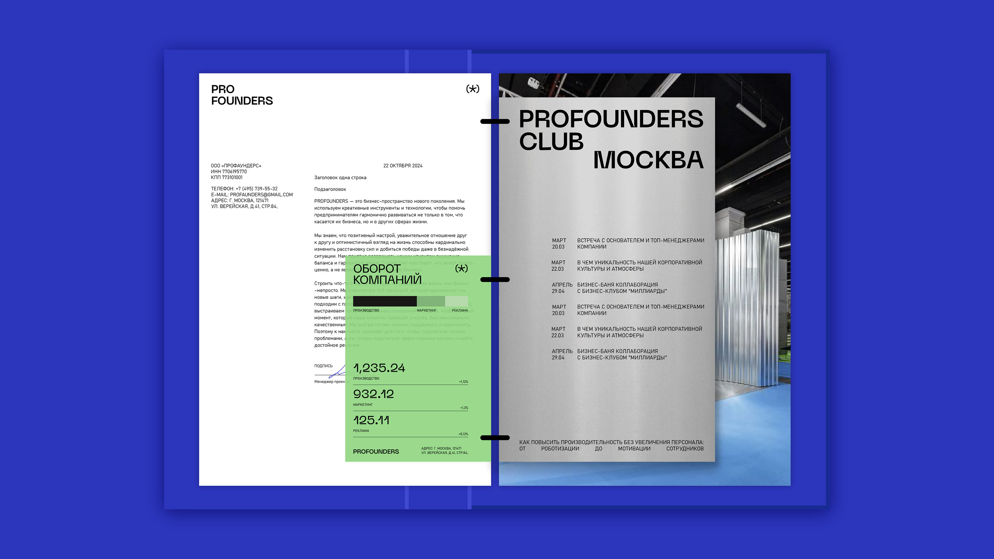 PROFOUNDERS / Brand identity — Изображение №8 — Брендинг на Dprofile