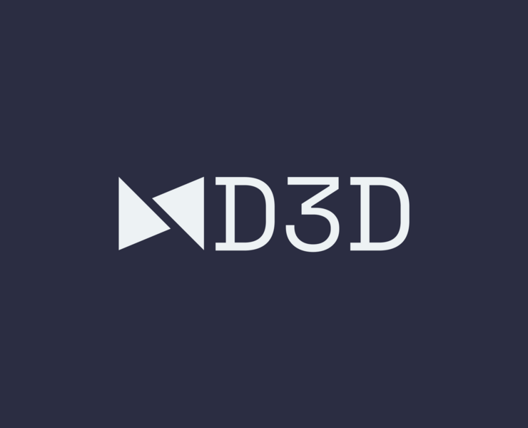 Identity ND3D | Айдентика ND3D — Брендинг, Графика на Dprofile