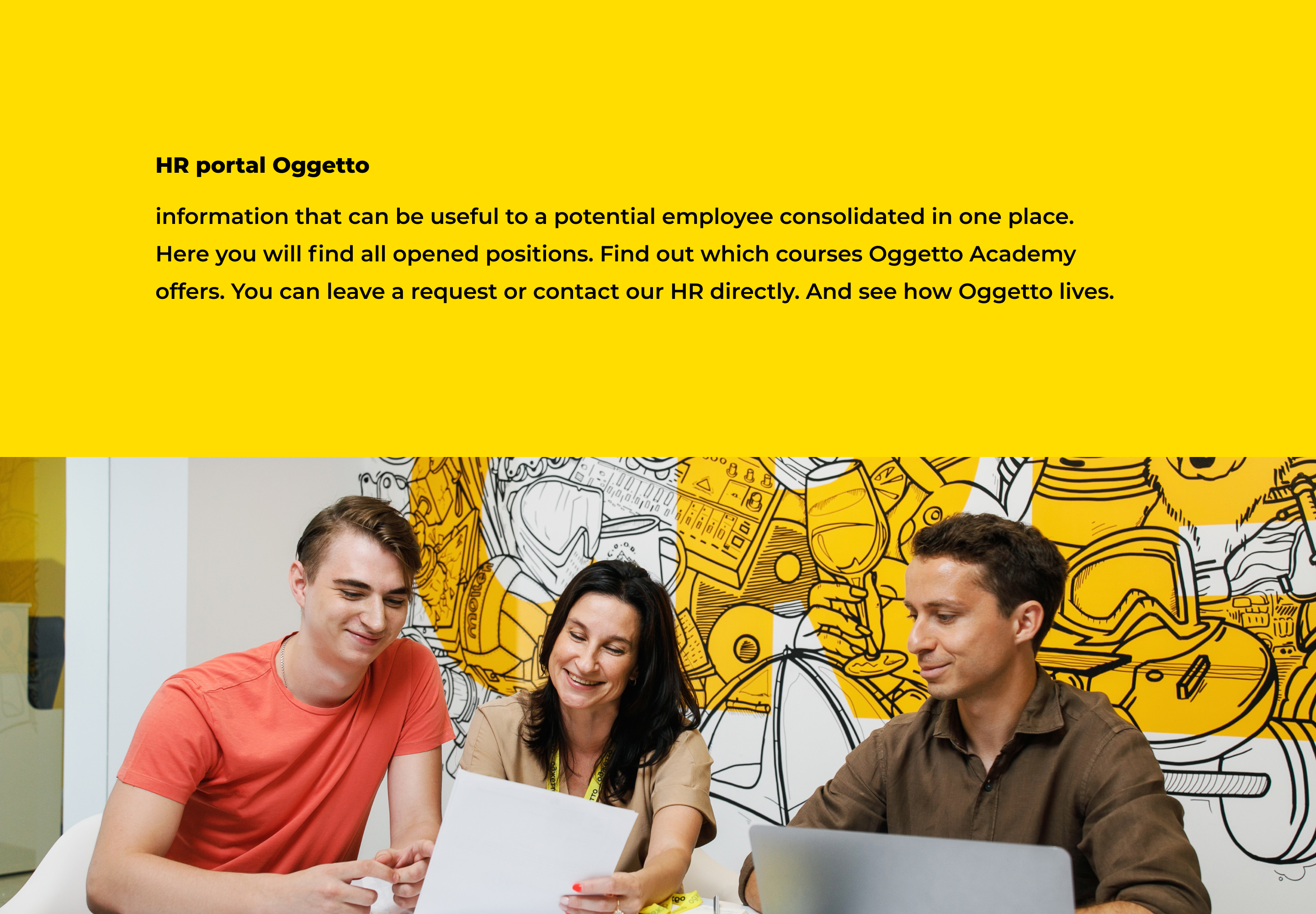 HR-portal /// oggetto.team — Изображение №1 — Интерфейсы, Маркетинг на Dprofile
