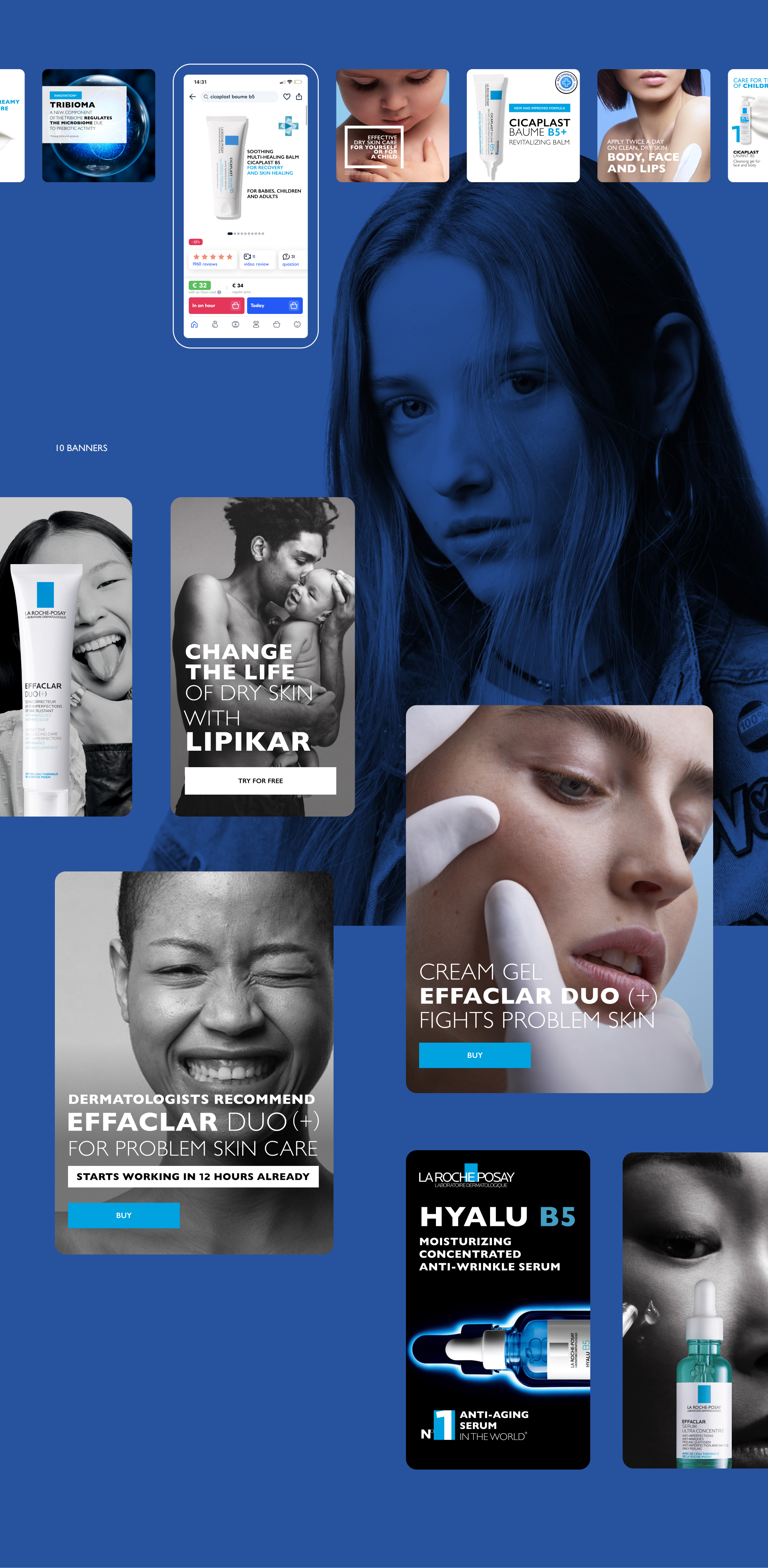 La Roche-Posay digital communications — Изображение №8 — Интерфейсы, Анимация на Dprofile