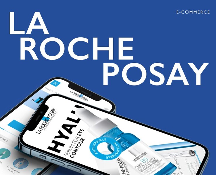 La Roche-Posay digital communications — Интерфейсы, Анимация на Dprofile
