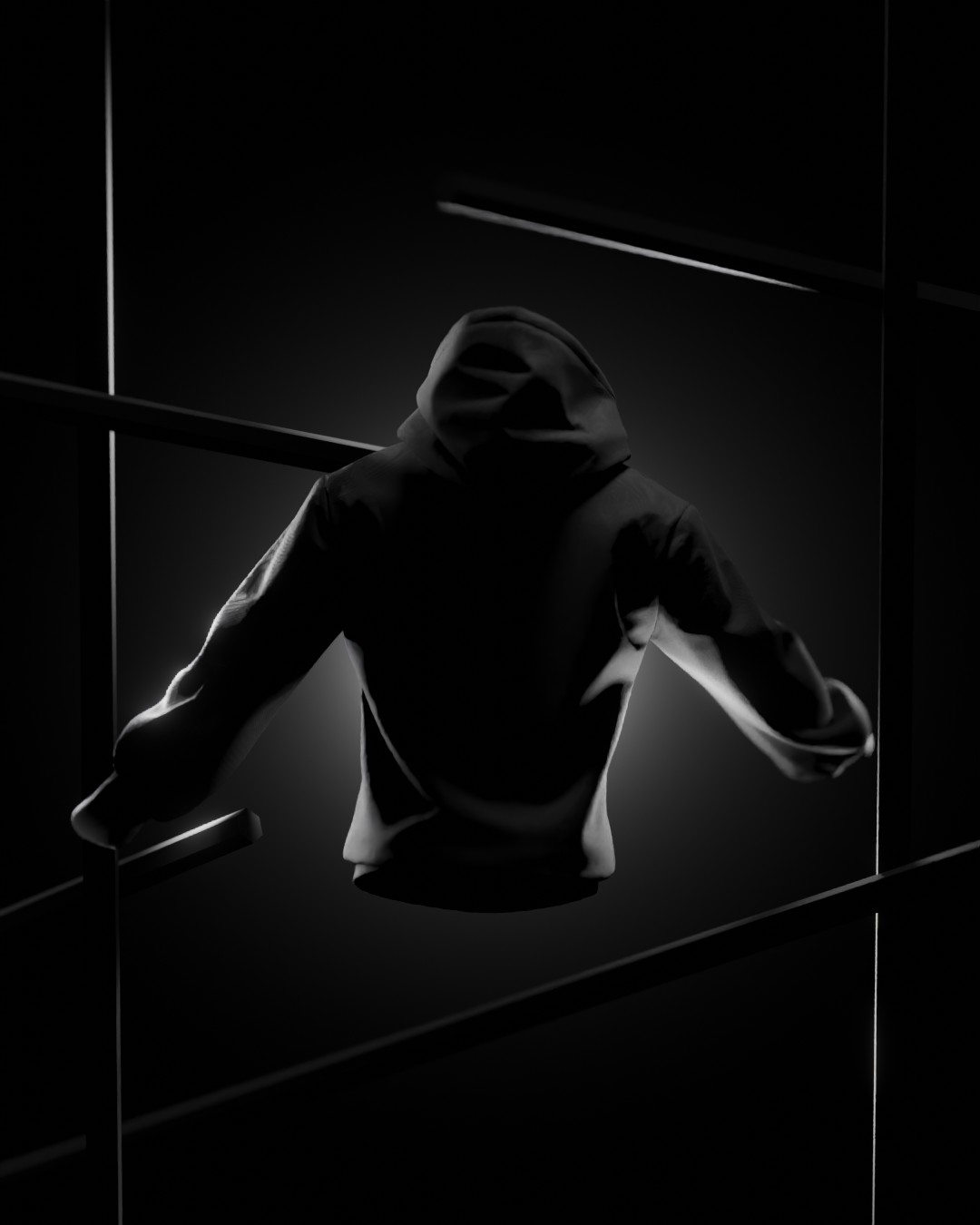 Концептуальная 3D-визуализация худи Nike — Изображение №3 — Графика, 3D на Dprofile