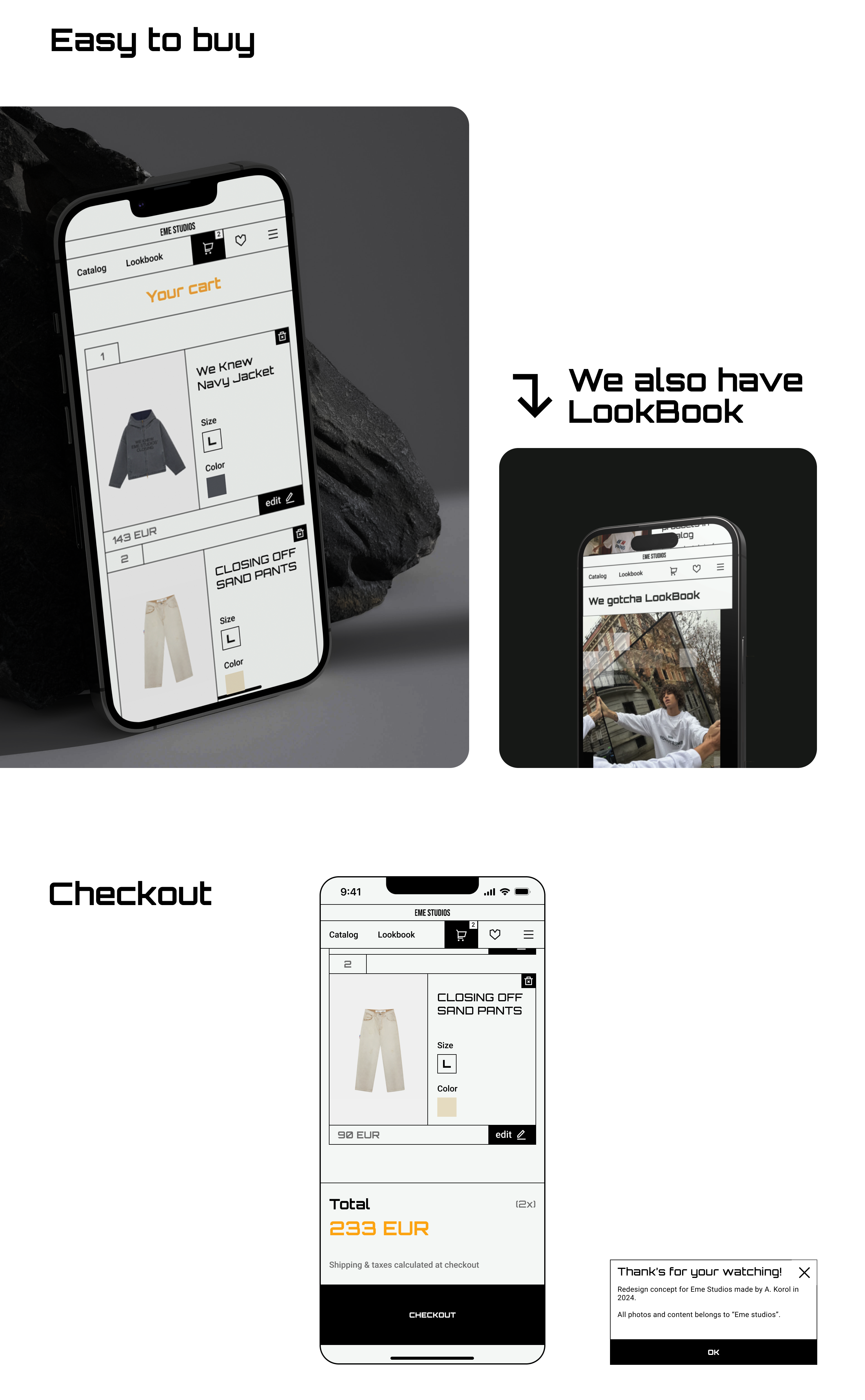 Eme Studios | E-commerce redesign — Изображение №8 — Интерфейсы на Dprofile