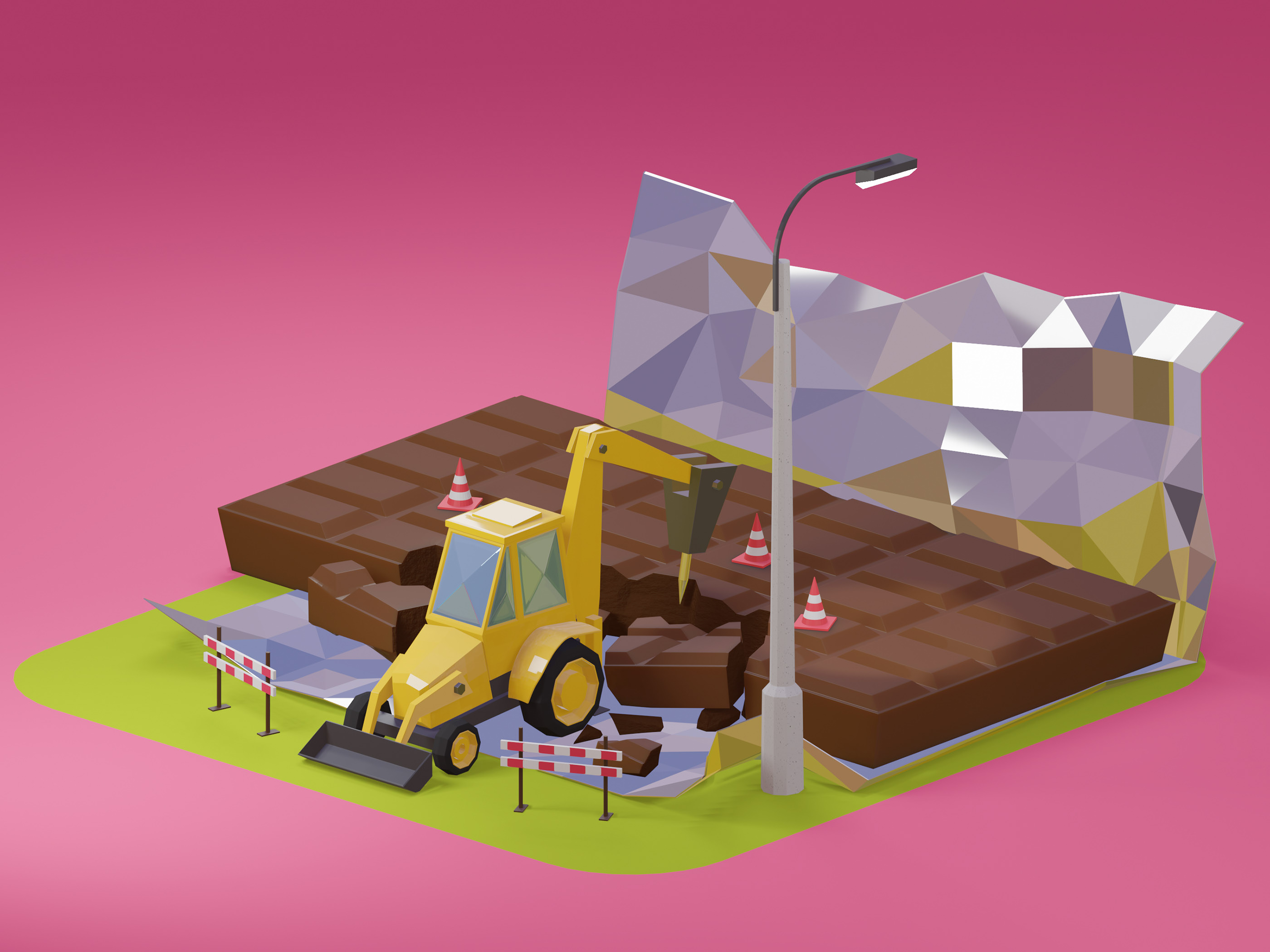 Bigfood — Изображение №5 — Иллюстрация, 3D на Dprofile