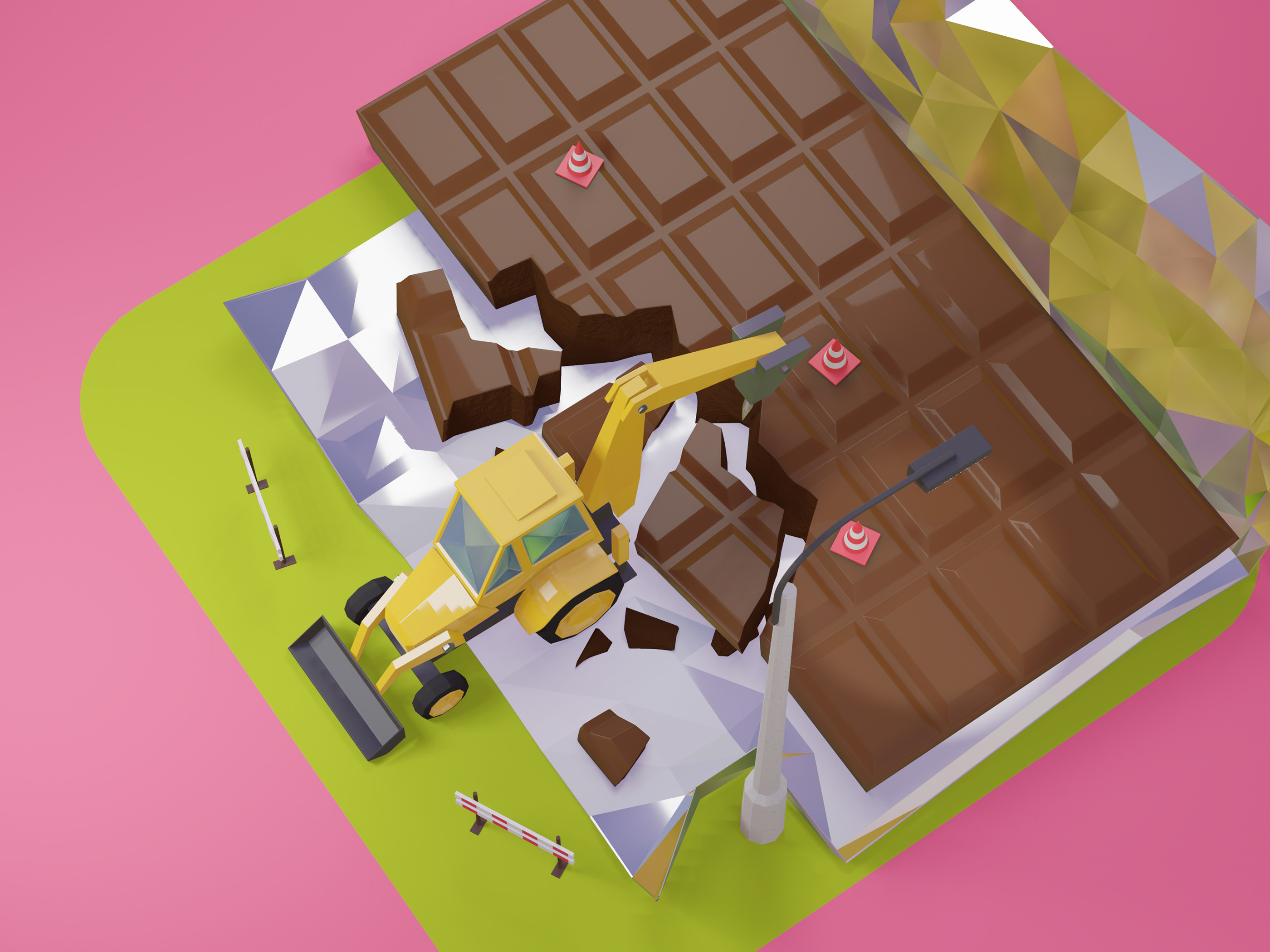 Bigfood — Изображение №7 — Иллюстрация, 3D на Dprofile