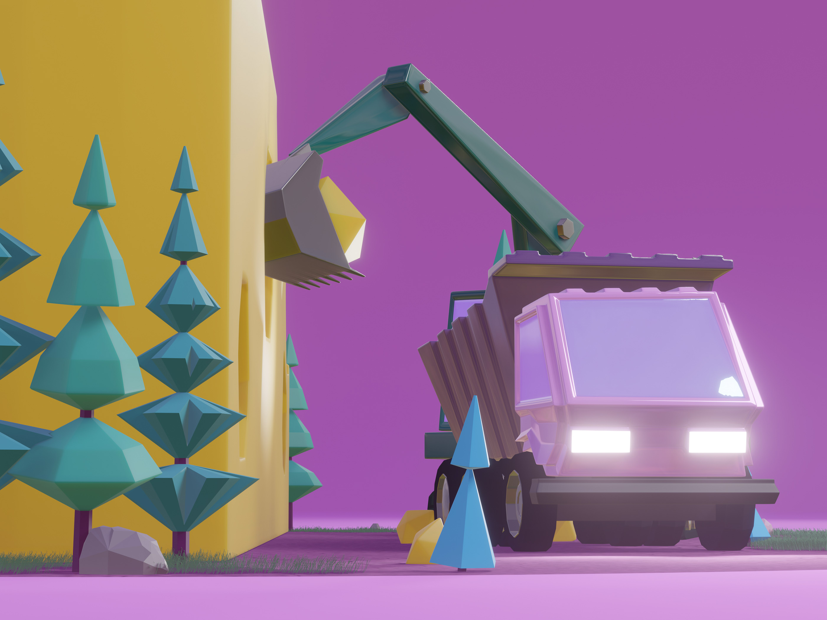 Bigfood — Изображение №3 — Иллюстрация, 3D на Dprofile