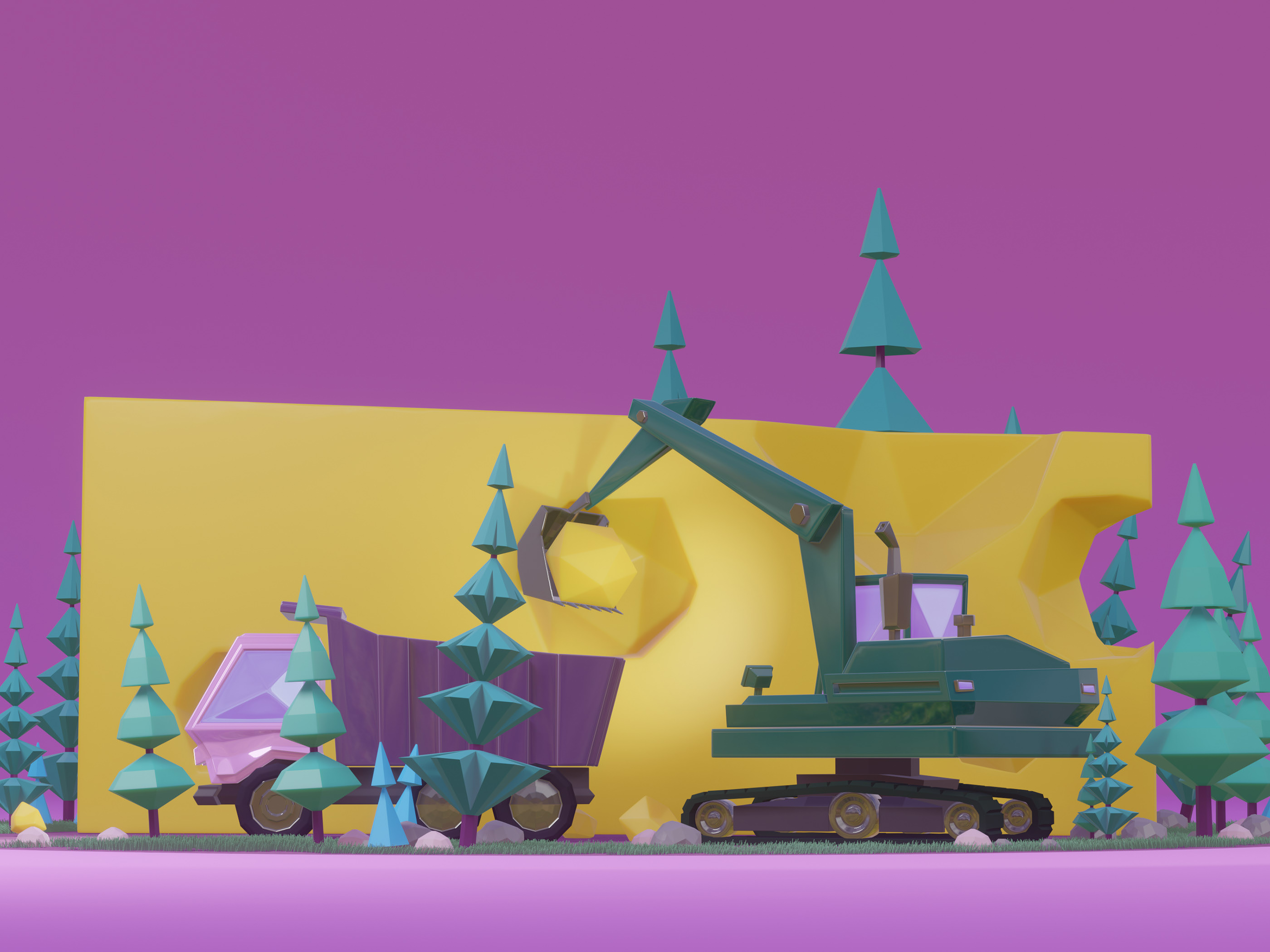 Bigfood — Изображение №2 — Иллюстрация, 3D на Dprofile