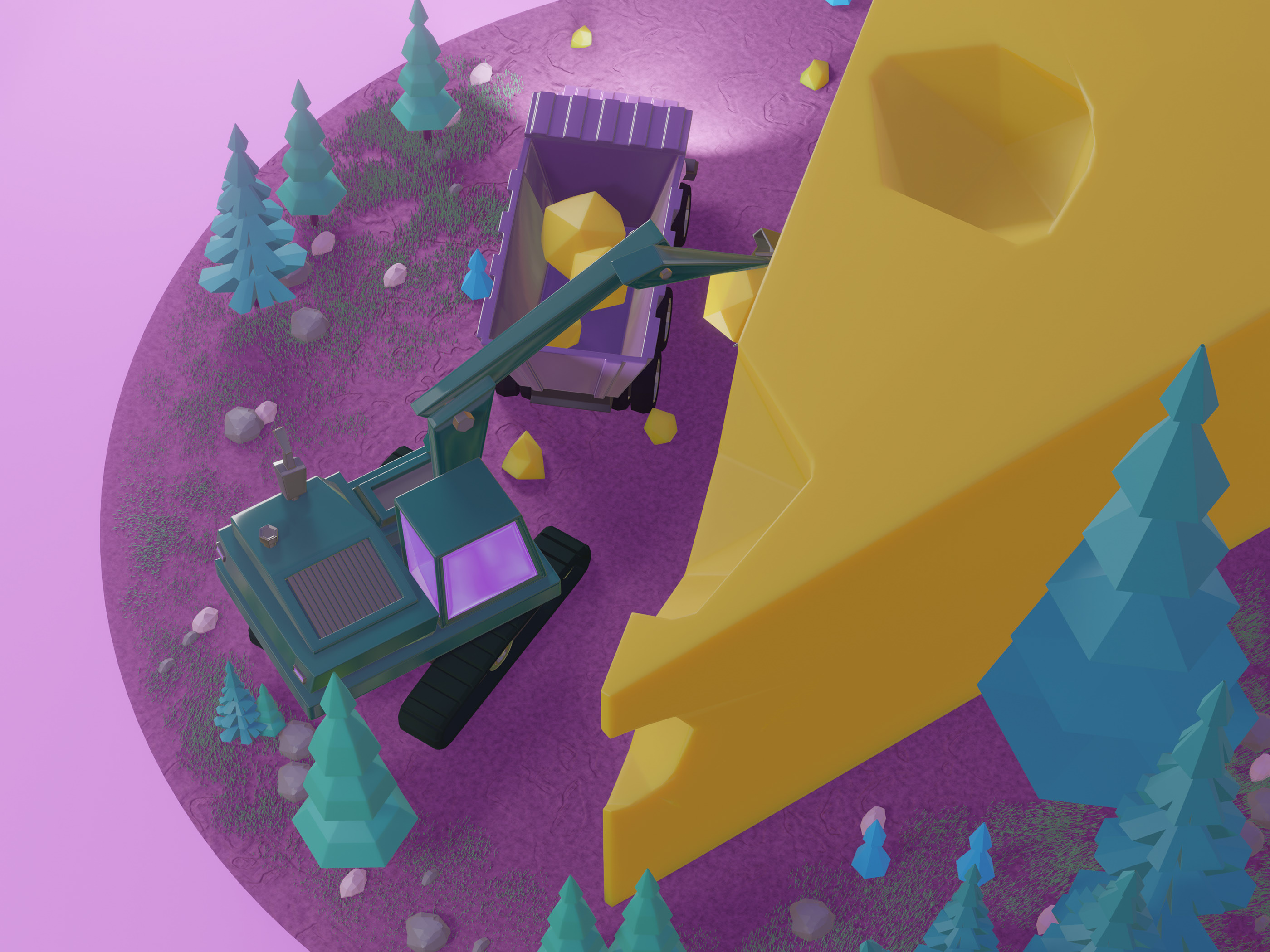 Bigfood — Изображение №4 — Иллюстрация, 3D на Dprofile