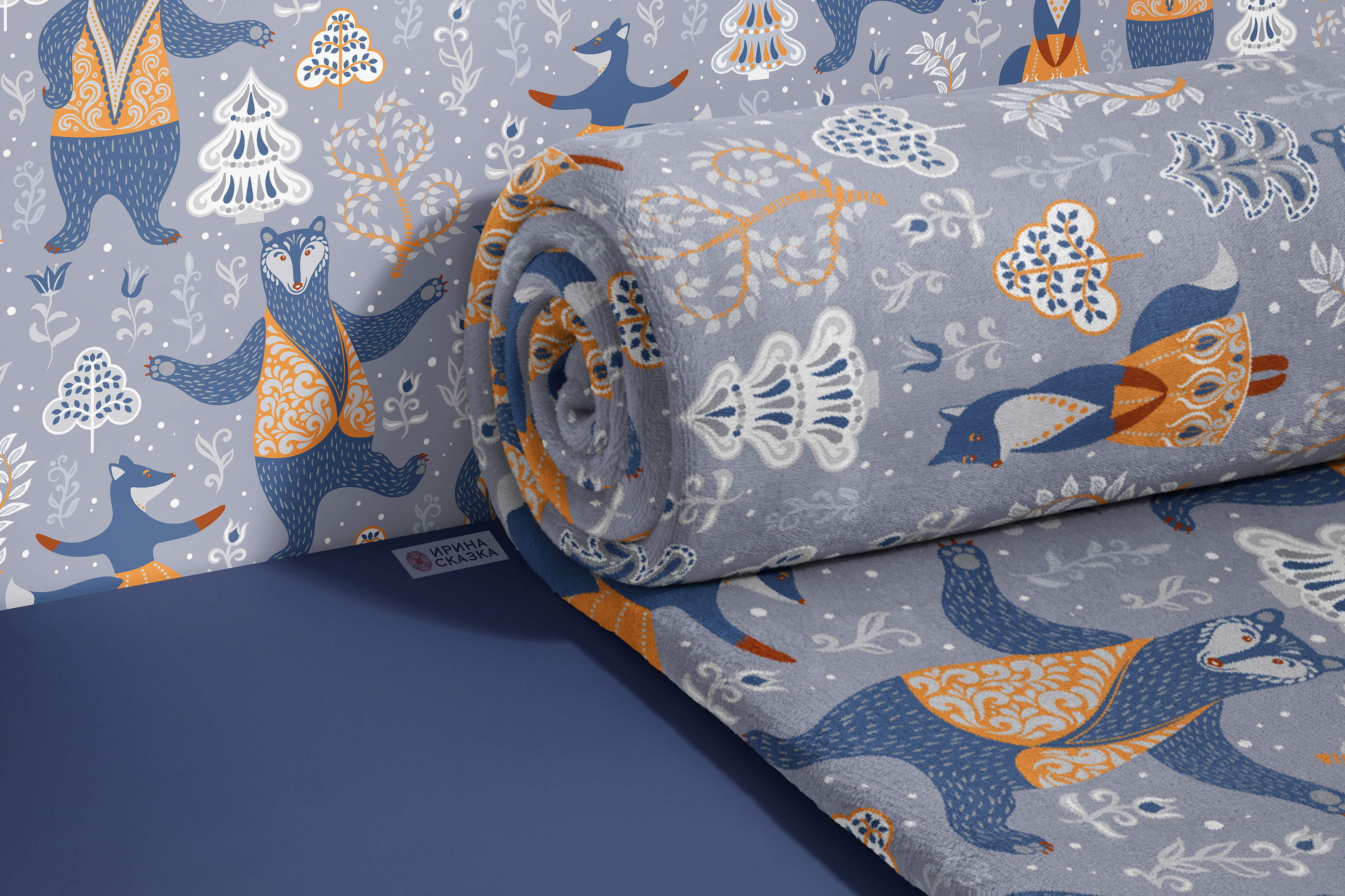 СКАЗОЧНЫЕ ИСТОРИИ. Коллекция бесшовных паттернов — Изображение №15 — Графика на Dprofile