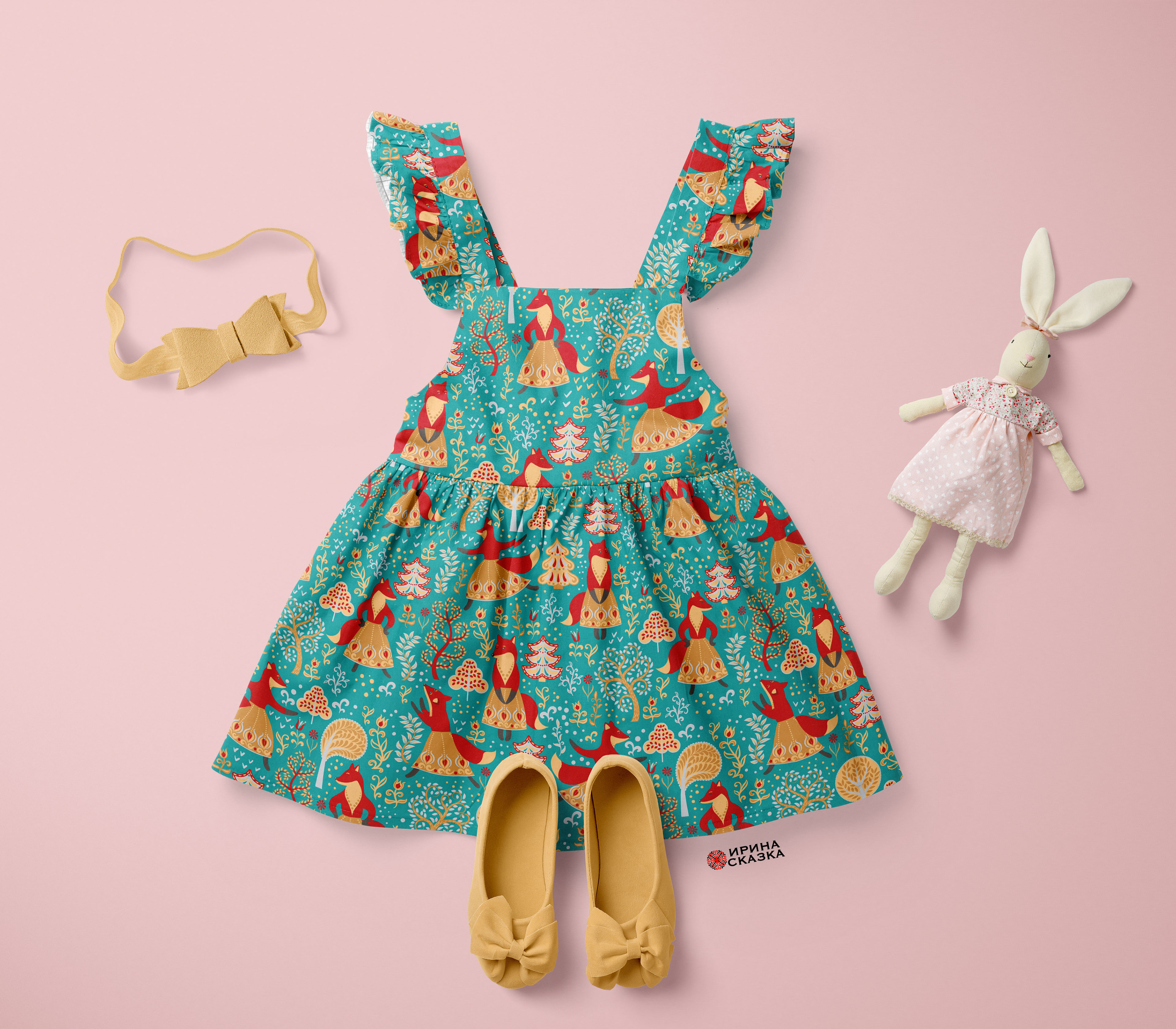 СКАЗОЧНЫЕ ИСТОРИИ. Коллекция бесшовных паттернов — Изображение №5 — Графика на Dprofile