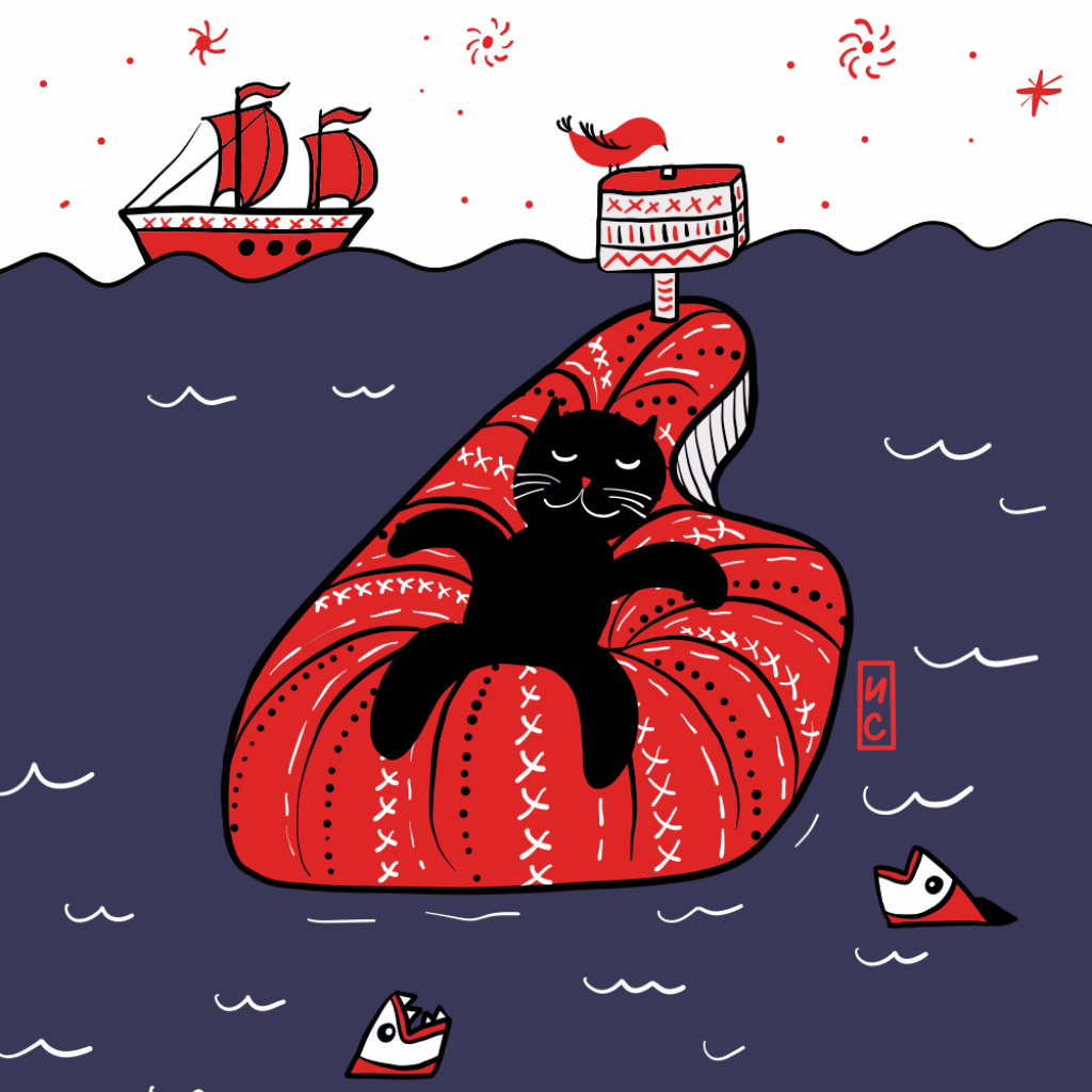 Буквы. Мезенские мотивы и истории. Буквальный челлендж 2024. — Изображение №30 — Иллюстрация, Анимация на Dprofile