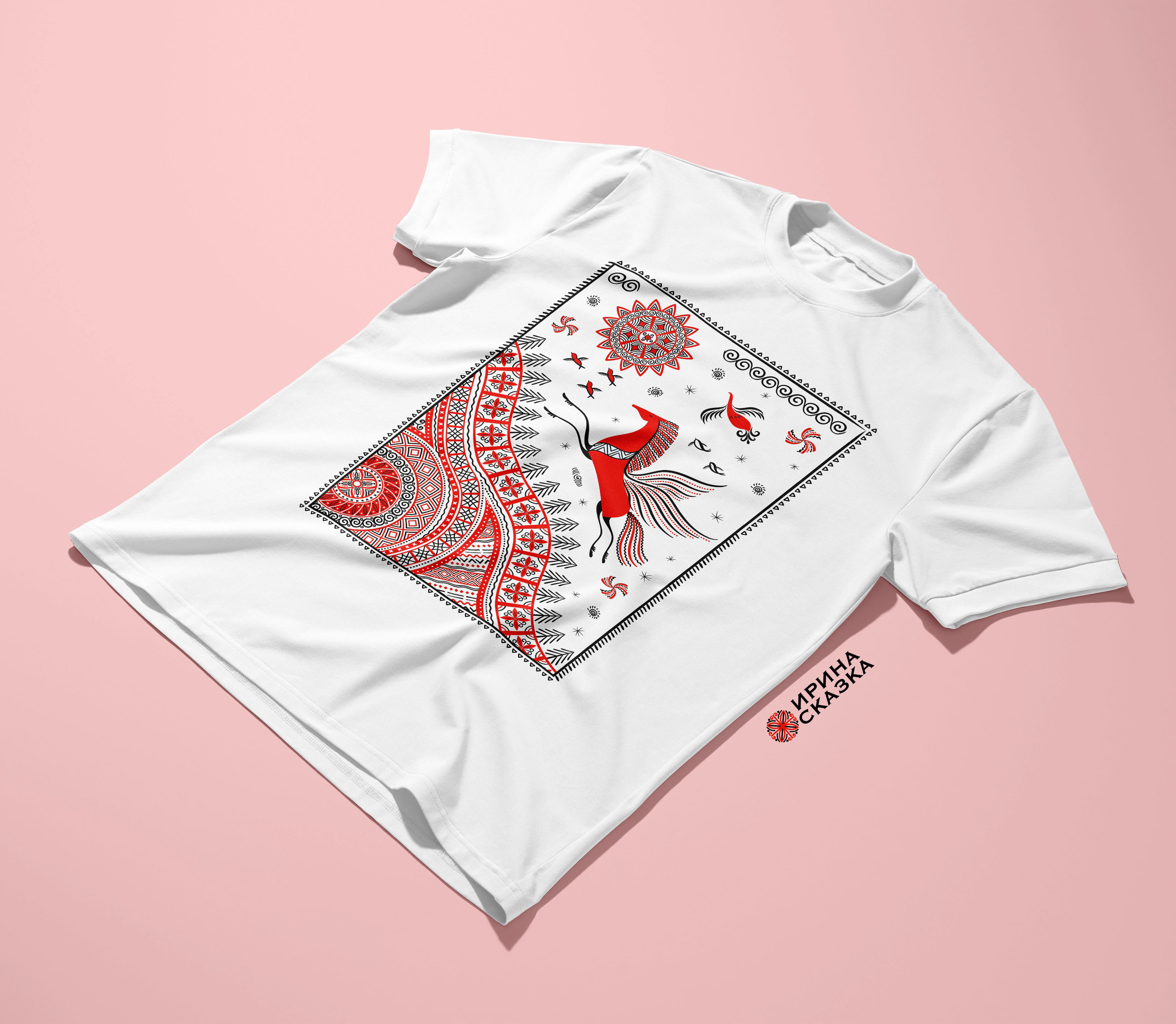 НЕБЕСНЫЙ МЕЗЕНСКИЙ КОНЬ — Изображение №2 — Иллюстрация, Графика на Dprofile