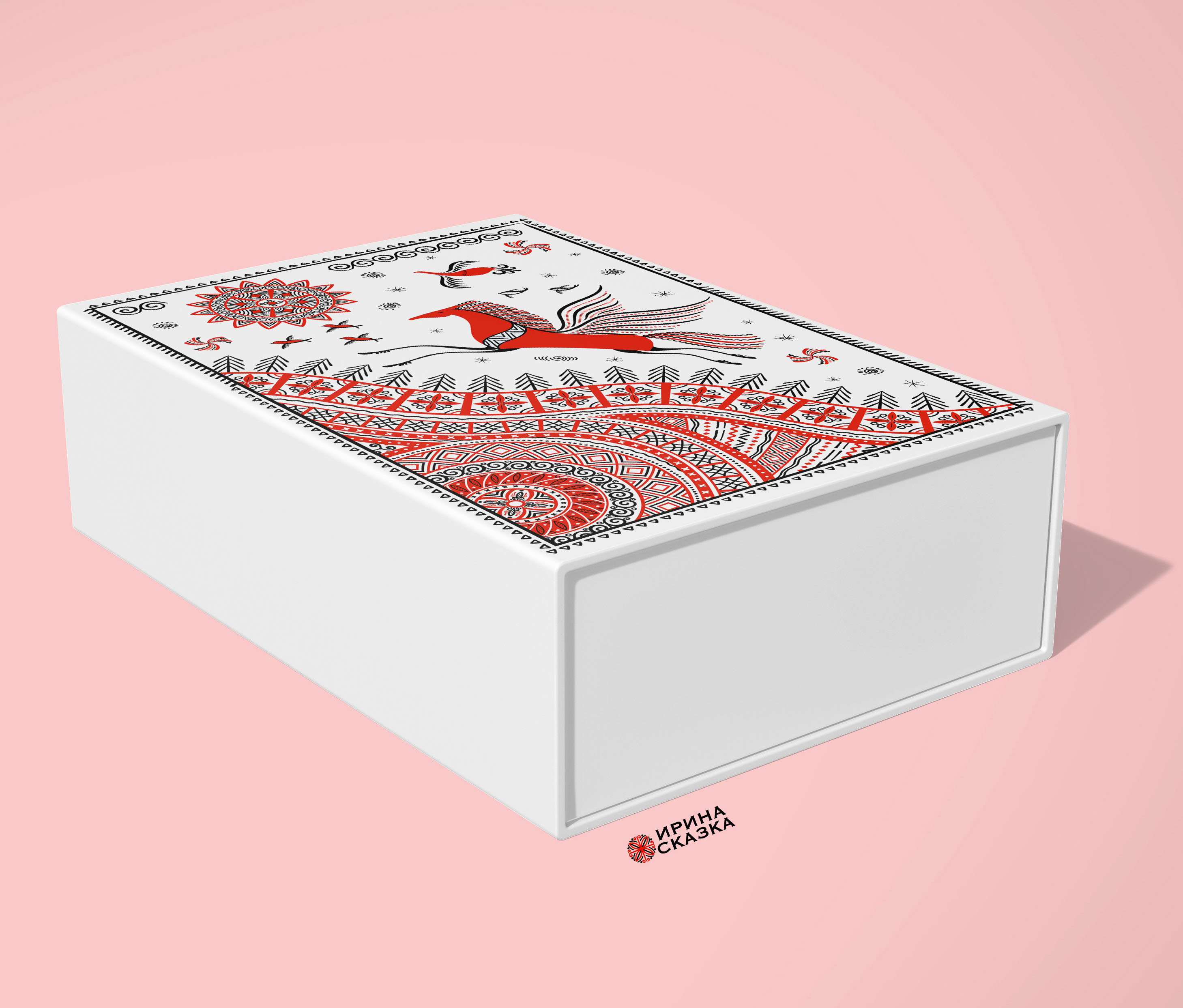 НЕБЕСНЫЙ МЕЗЕНСКИЙ КОНЬ — Изображение №4 — Иллюстрация, Графика на Dprofile