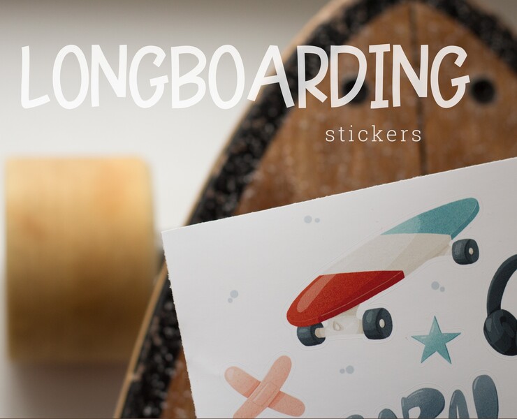 Longboard Sticker Pack на Dprofile