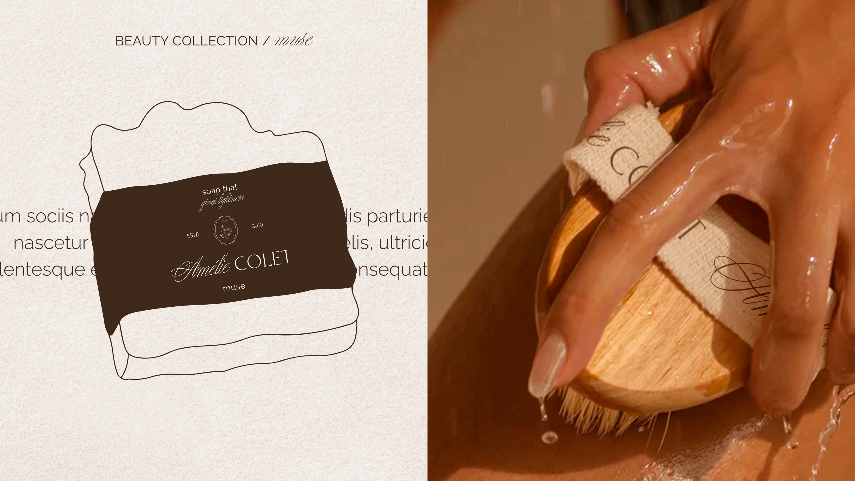 Amelie Colet — brand identity / graphic design — Изображение №11 — Брендинг на Dprofile