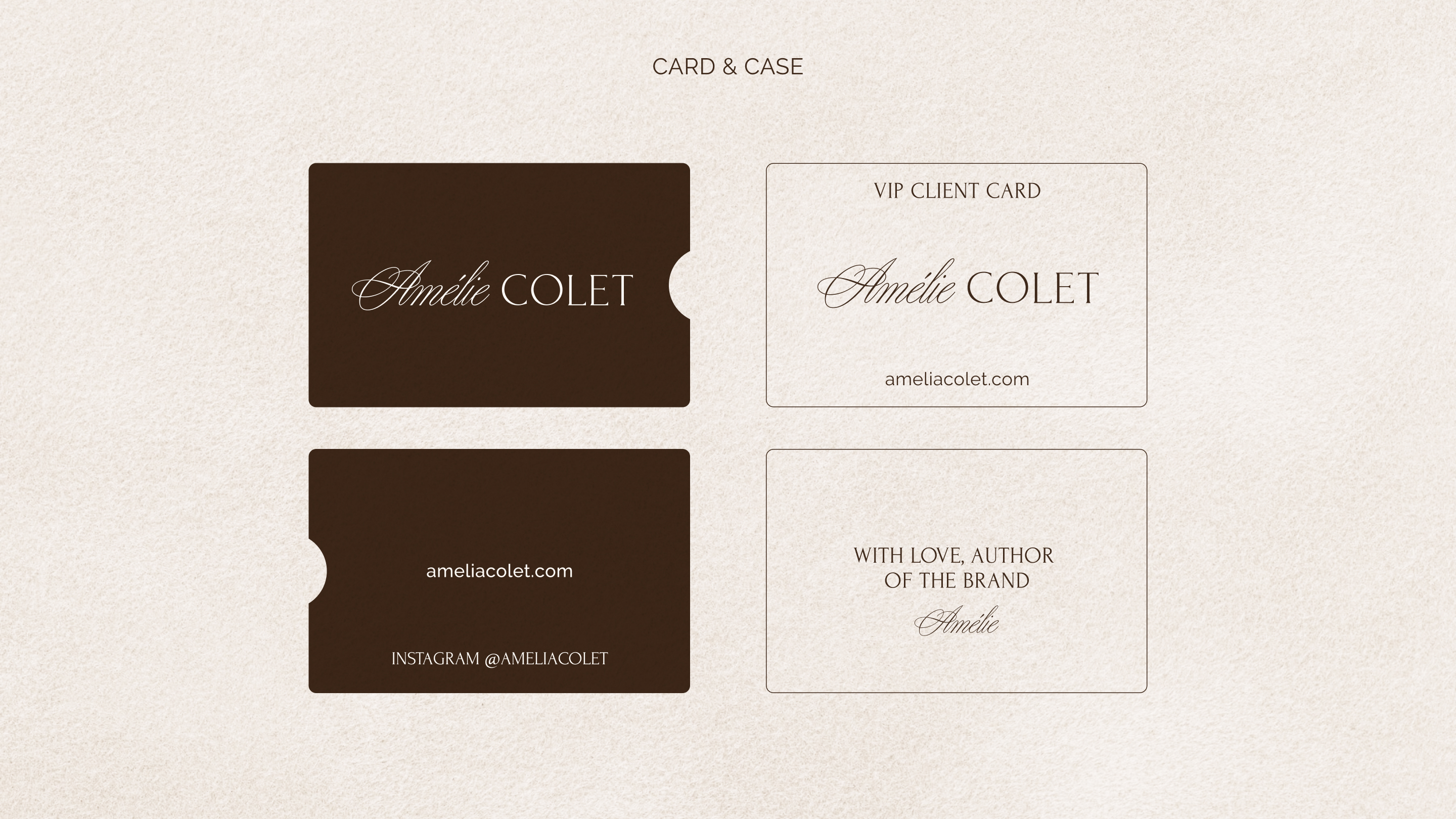 Amelie Colet — brand identity / graphic design — Изображение №17 — Брендинг на Dprofile