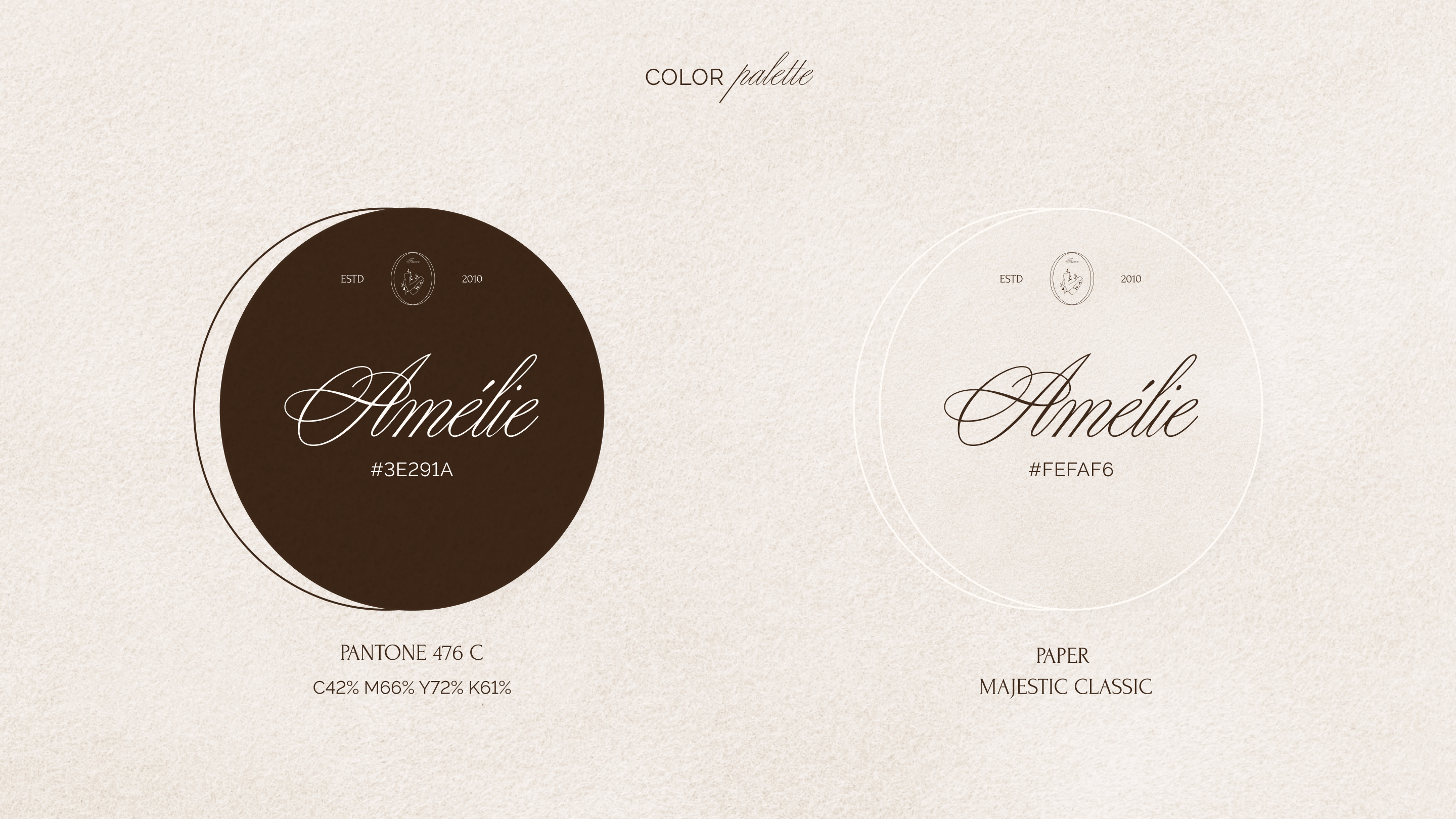 Amelie Colet — brand identity / graphic design — Изображение №5 — Брендинг на Dprofile